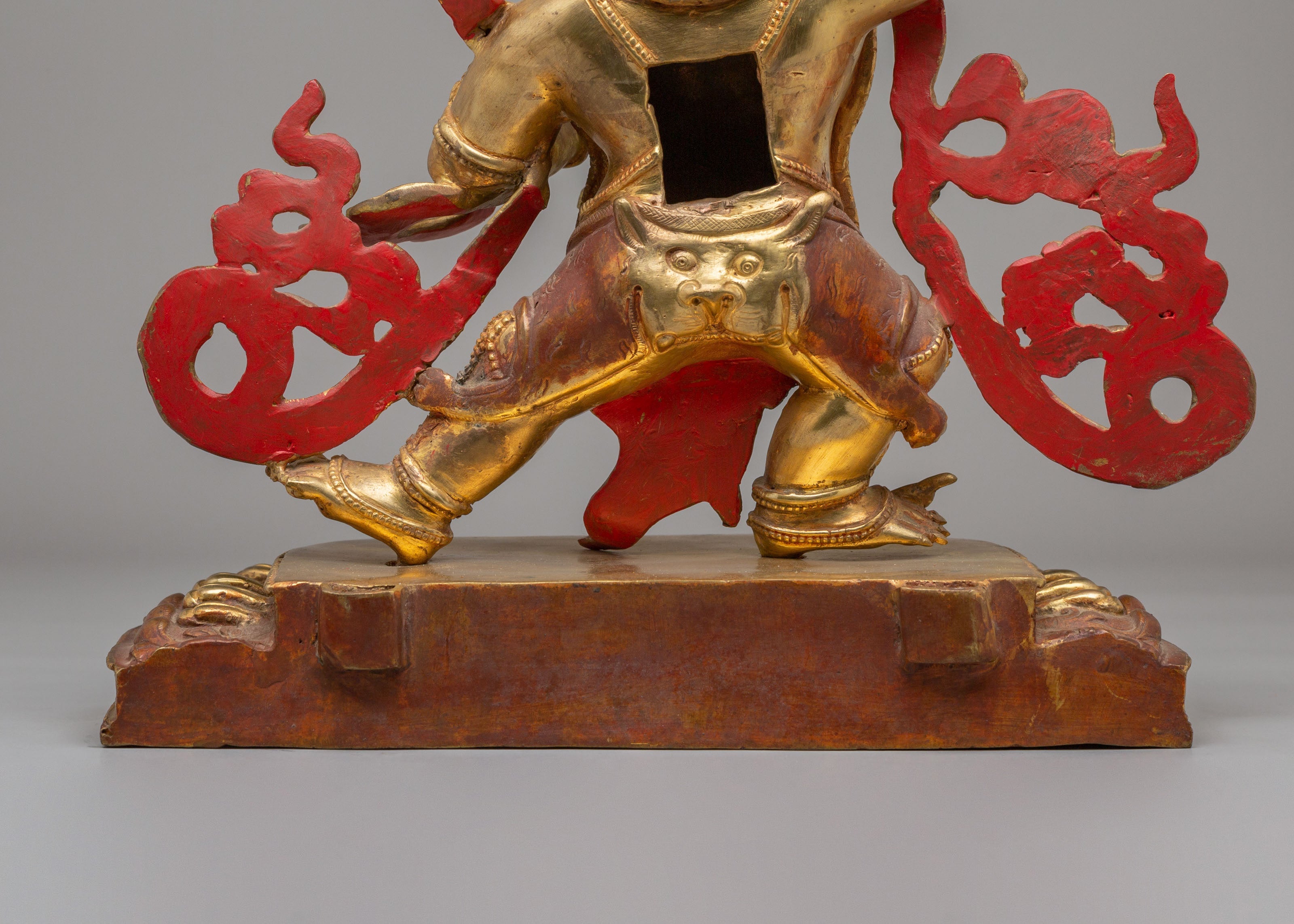 Traditional Vajrapani Spiritual Sculpture | Tibetan Buddha of Power