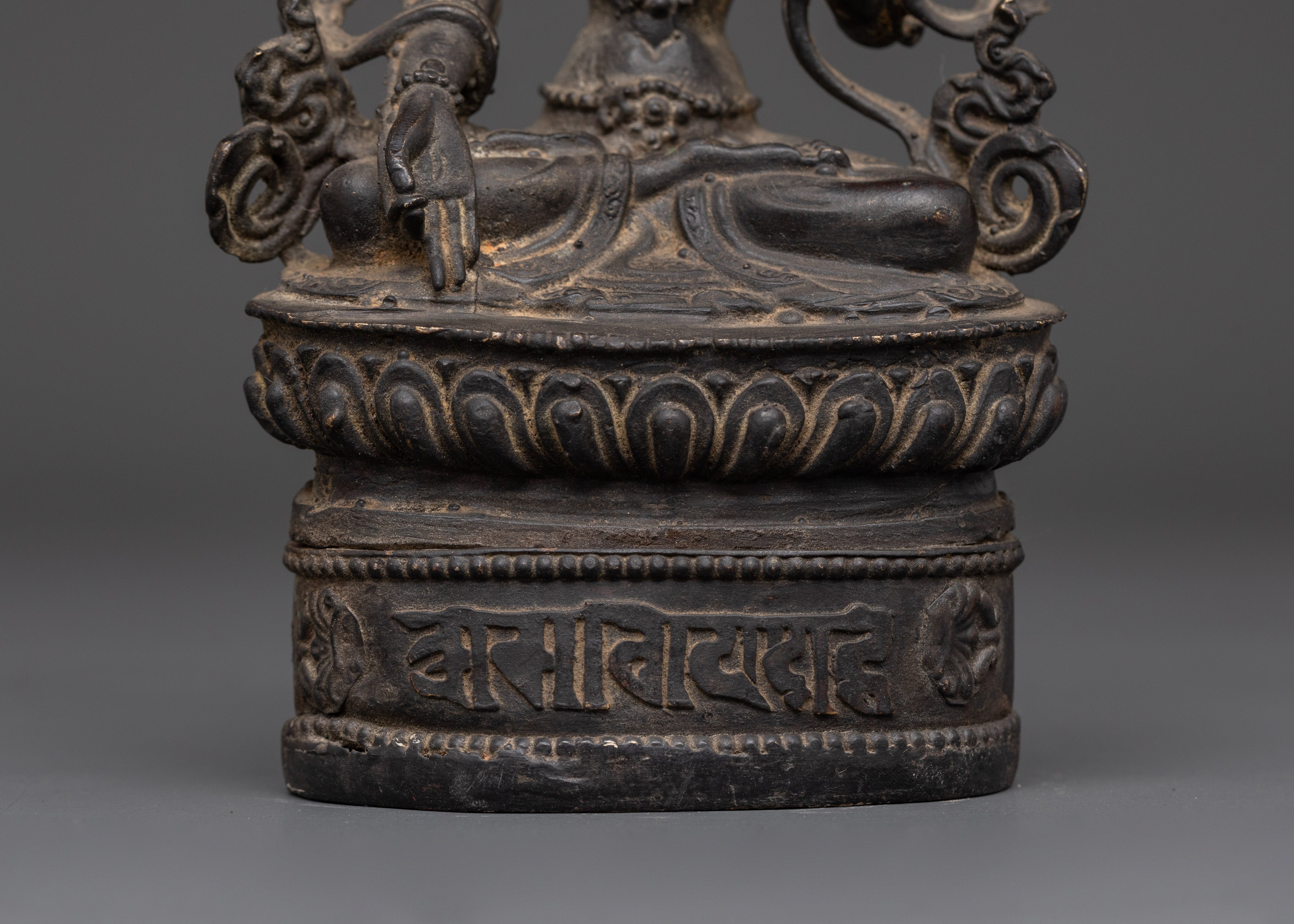 Handmade Tibetan Statue of White Tara | Goddess of Compassion