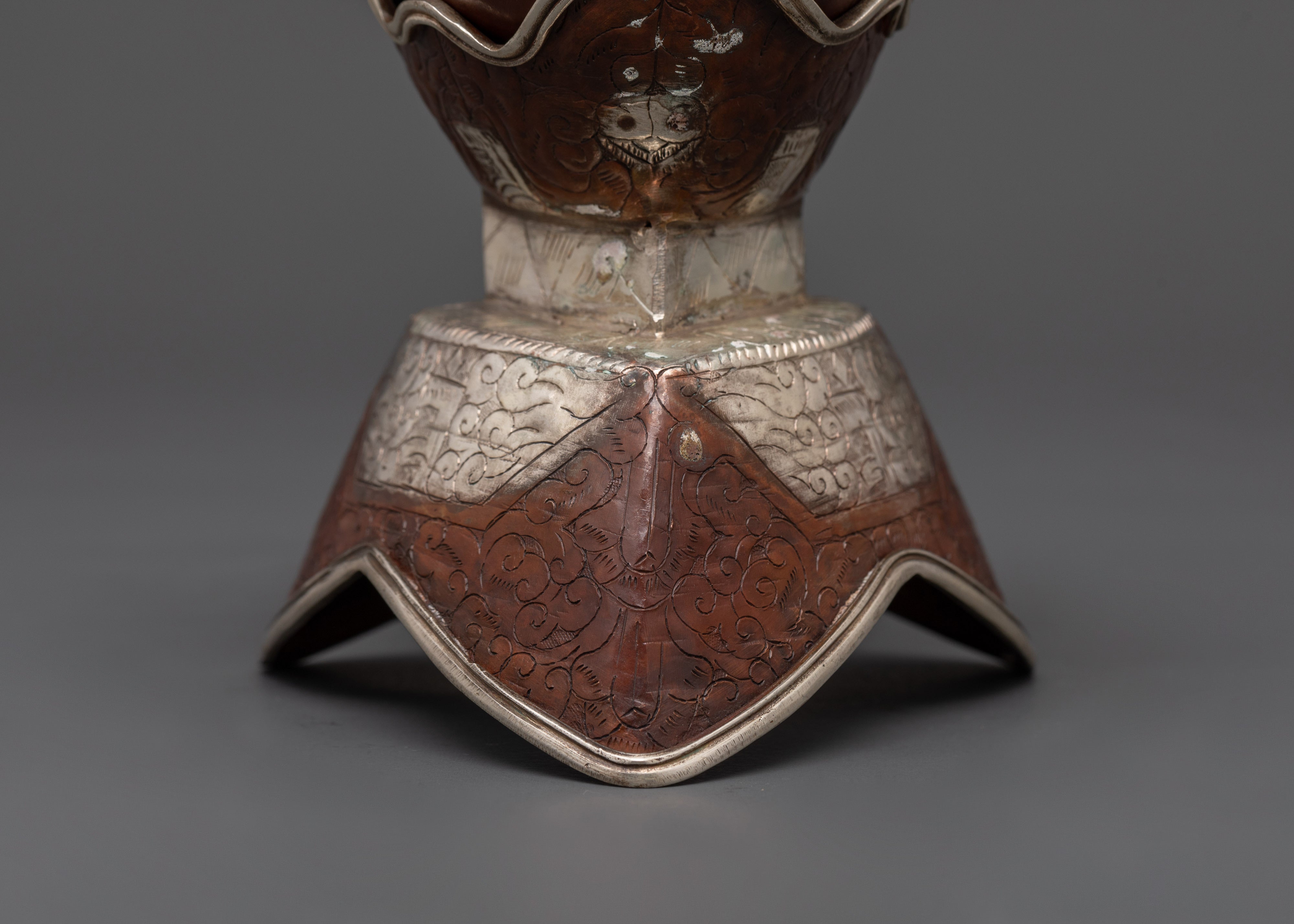 Sacred Tibetan Kapala Ritual Cup | For Offerings and Meditation Practices