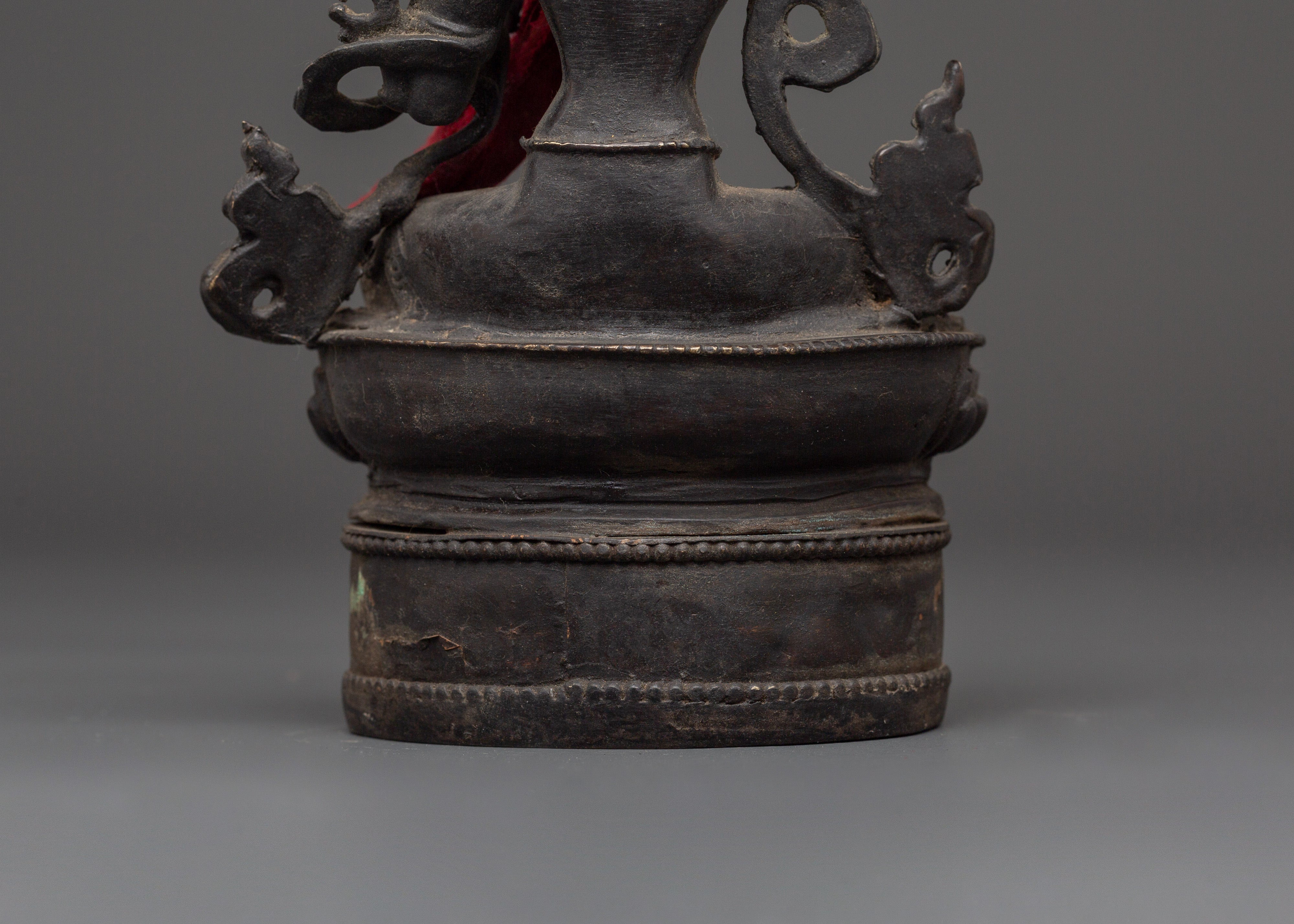 Handcrafted Manjushri Wisdom Bodhisattva Sculpture for Decor