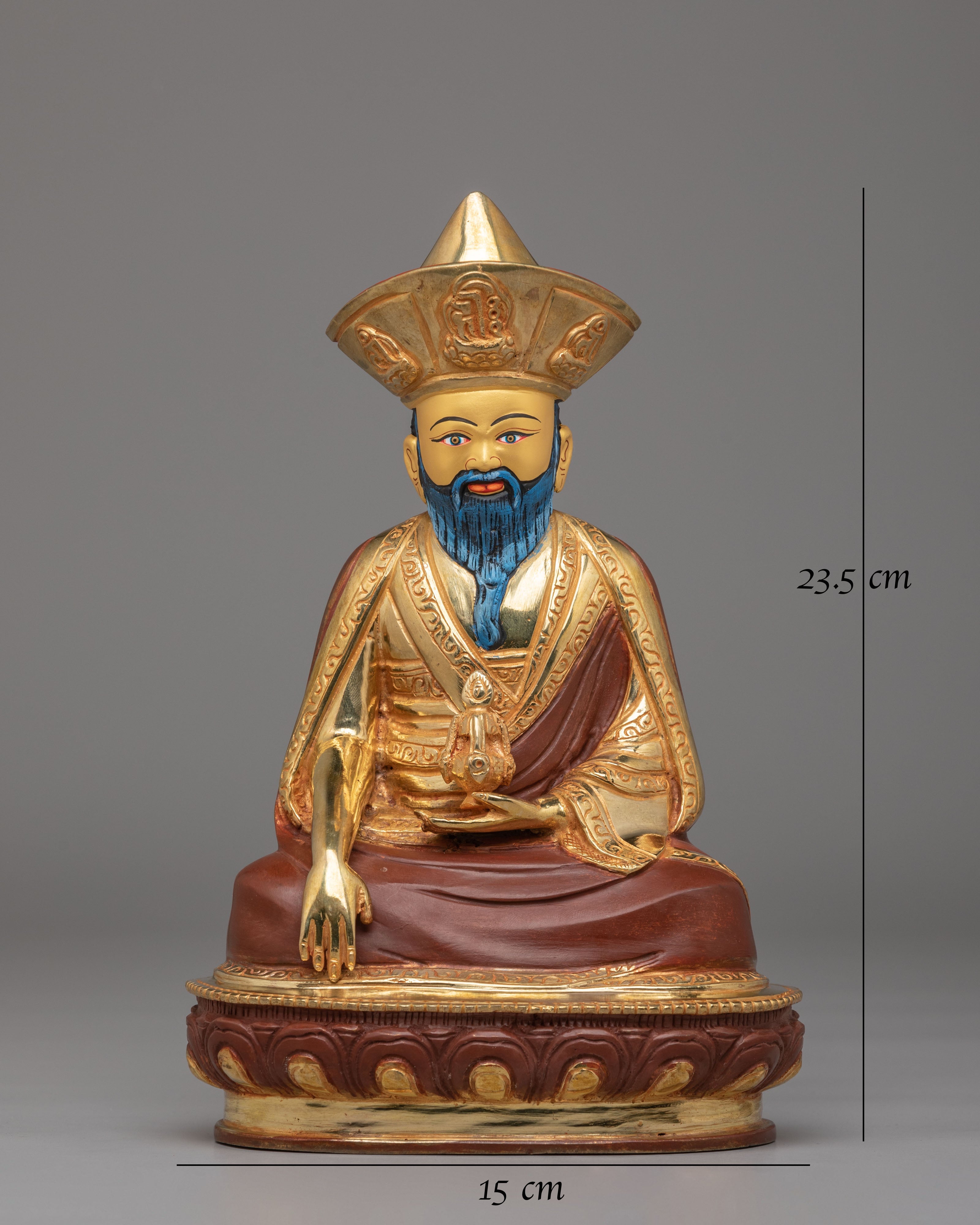 Spiritual Guru Shapdum Altar Statue | A Beacon of Wisdom and Guidance