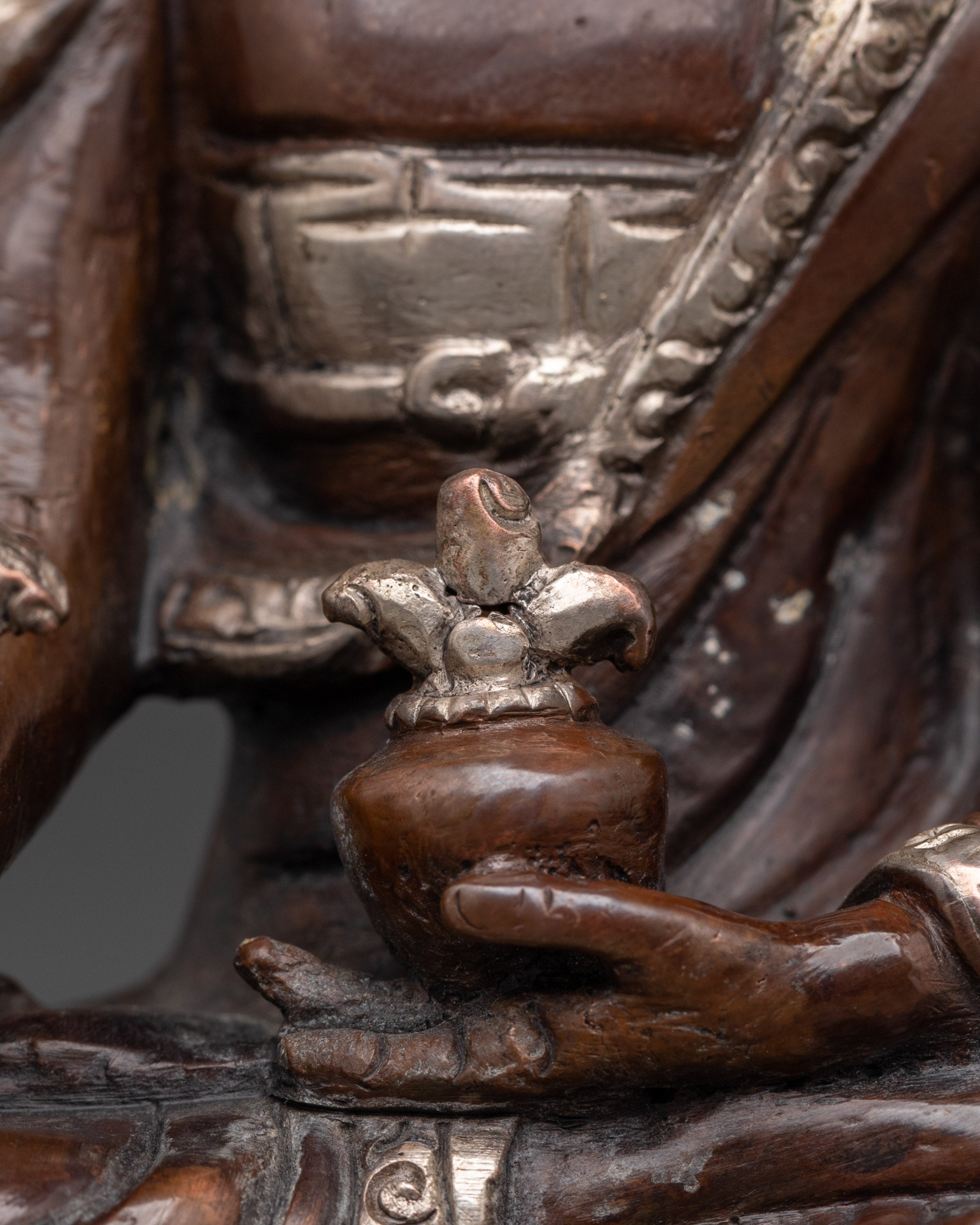 Handcrafted Healing Buddha Sculpture | Tibetan Buddhist Decor