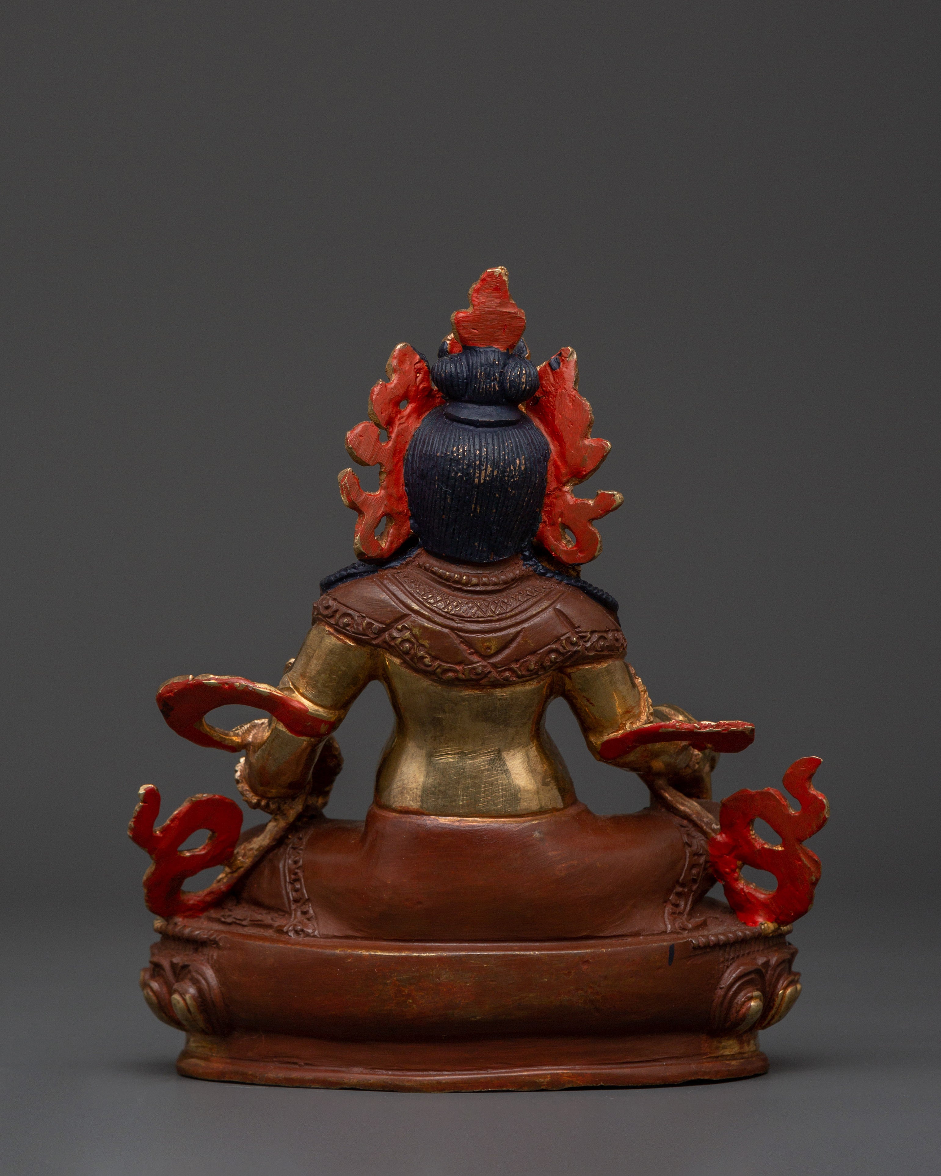 Sacred Money Deity Dzambhala Statue | Tibetan Wealth God
