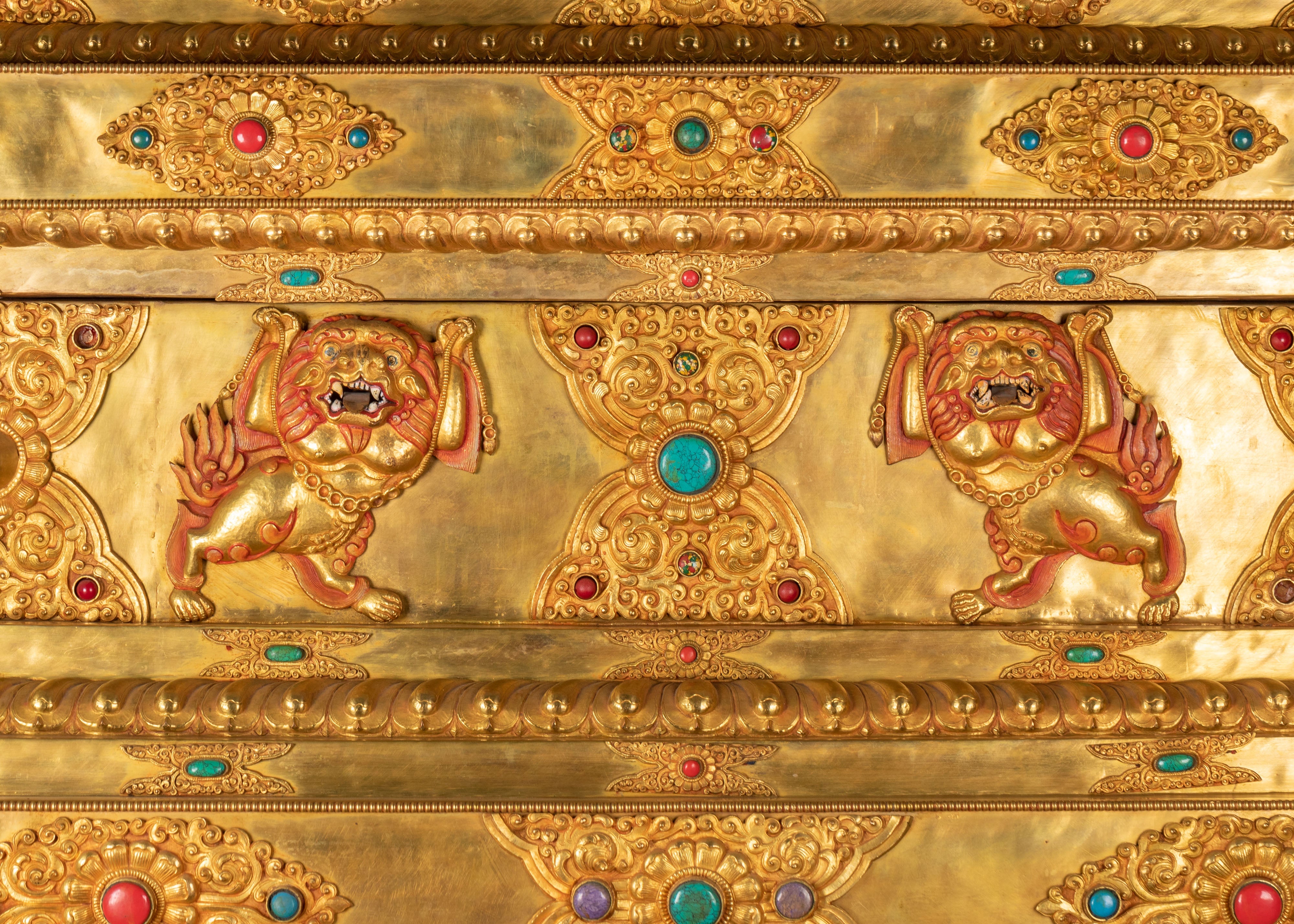 Copper Stupa Symbol of Enlightenment | Grand Tibetan Stupa of Wisdom