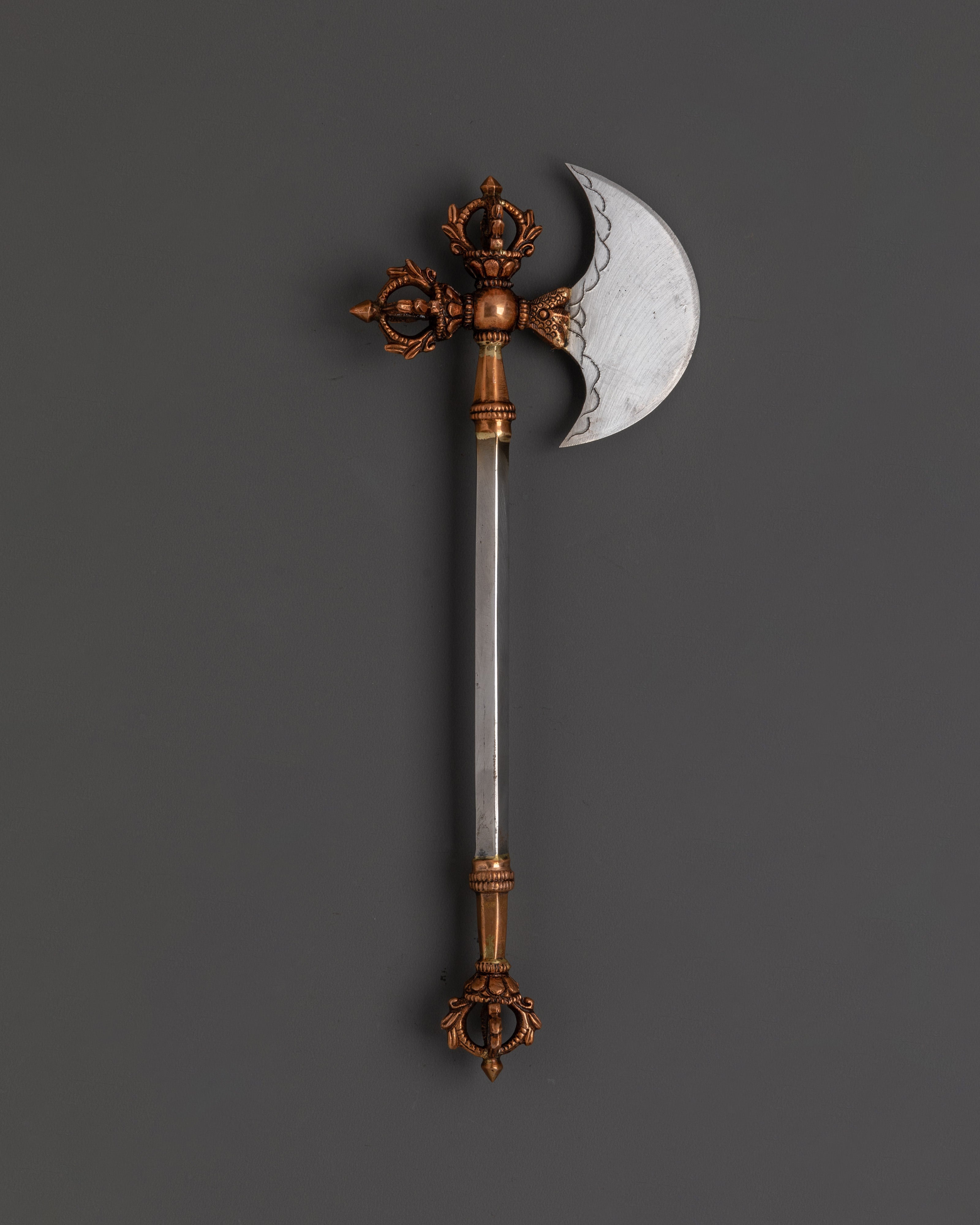 Sacred Ritual Tool Set | Handcrafted Copper & Iron Ceremonial Items