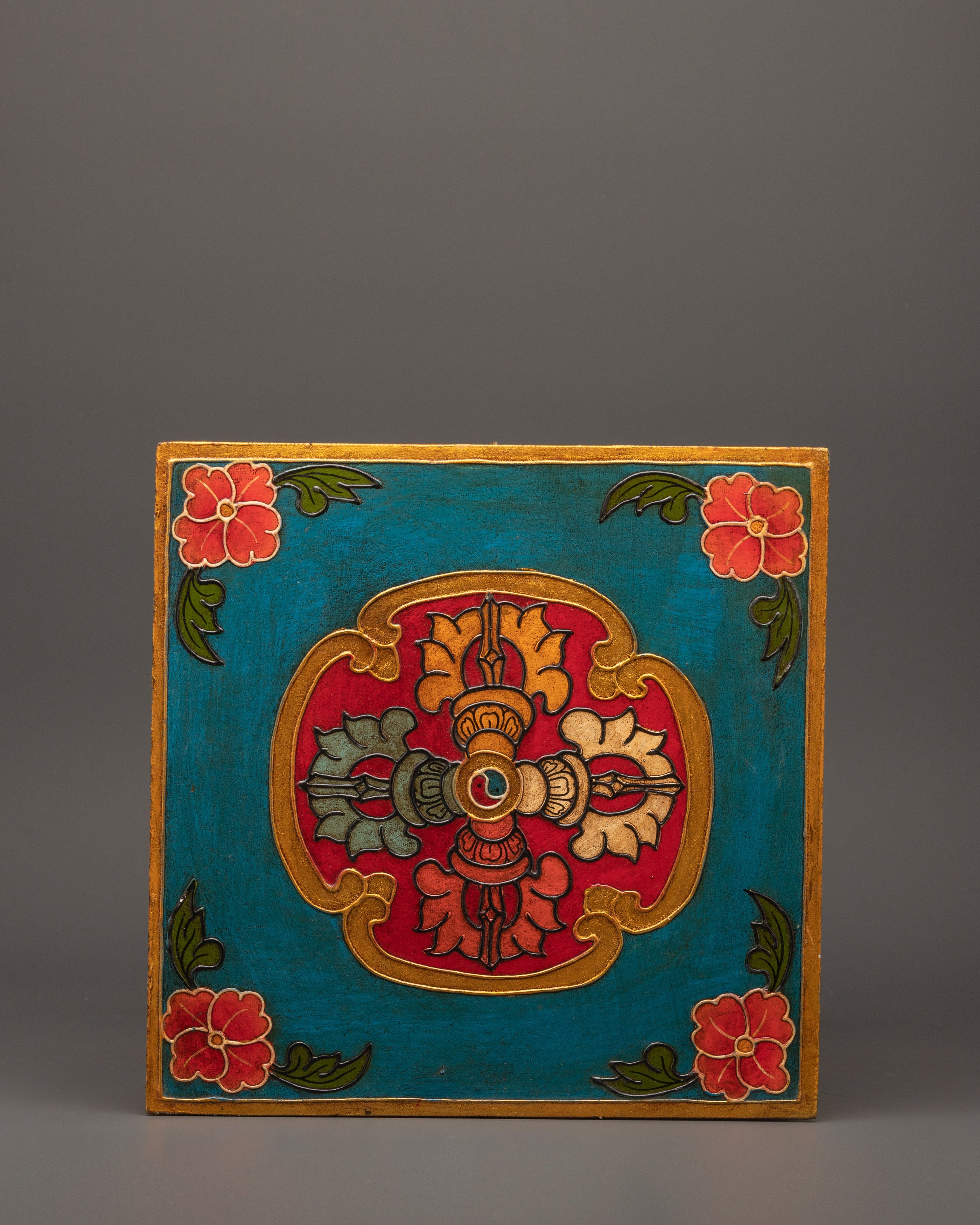 Tibetan Drawer Box | Spiritual and Decorative Accent Piece