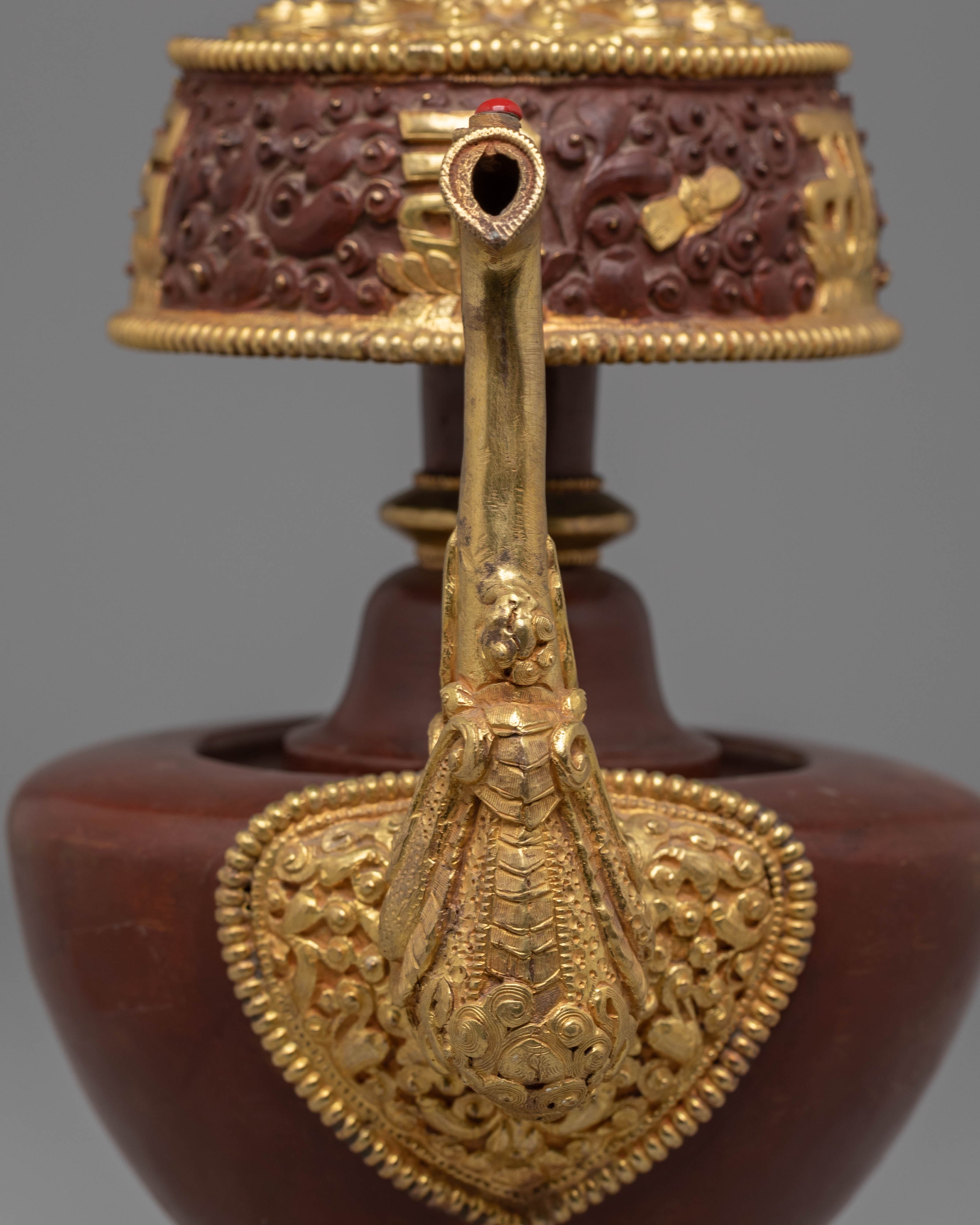 Copper Bhumba for Offering | Spiritual Home Decor