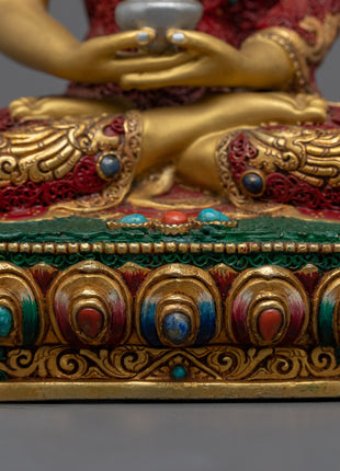 Amitabha Buddha Peace Symbol Statue | Embodying Compassion and Infinite Light