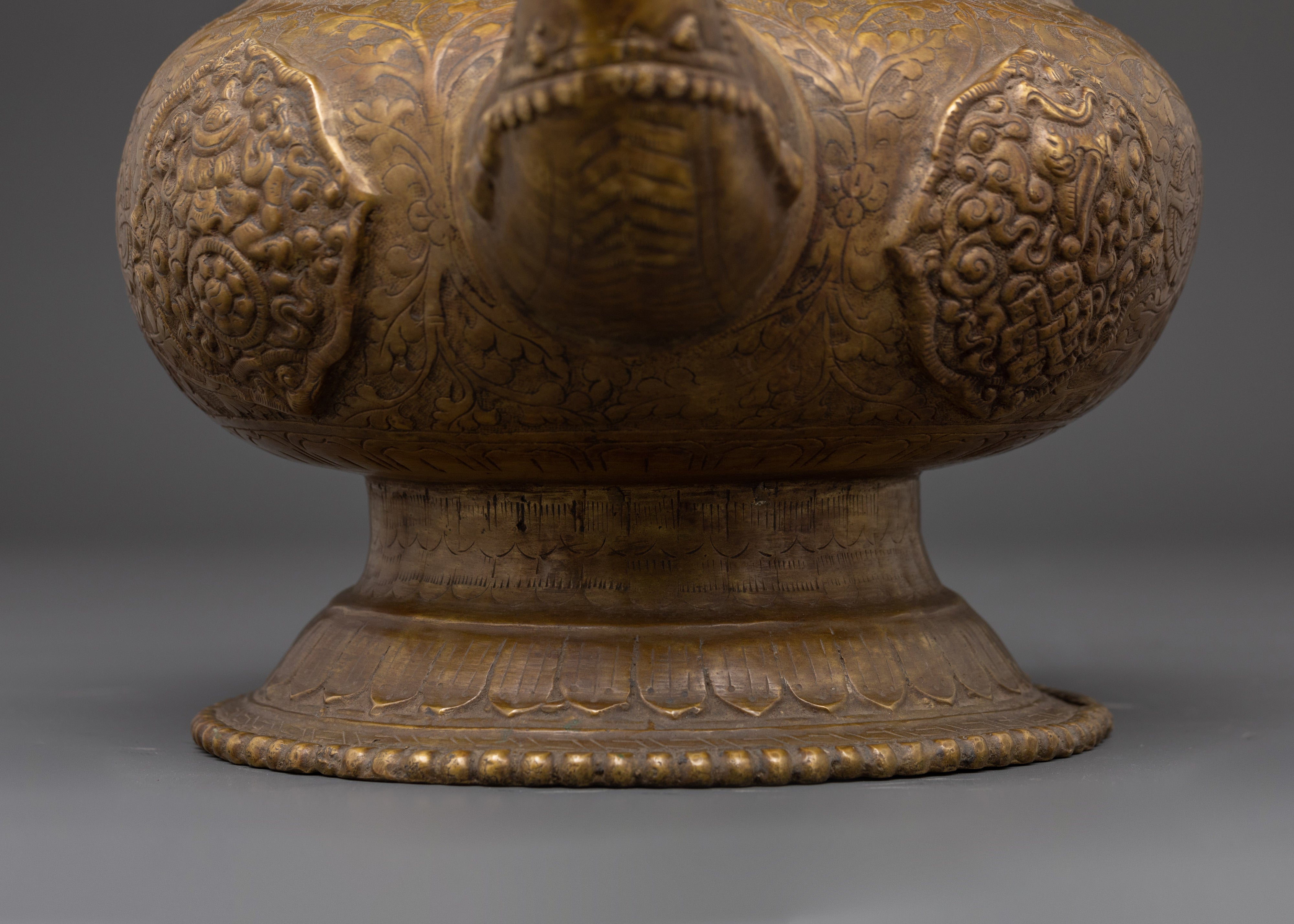 Traditional Tibetan Teapot | Tibetan Spiritual and Cultural Artifact