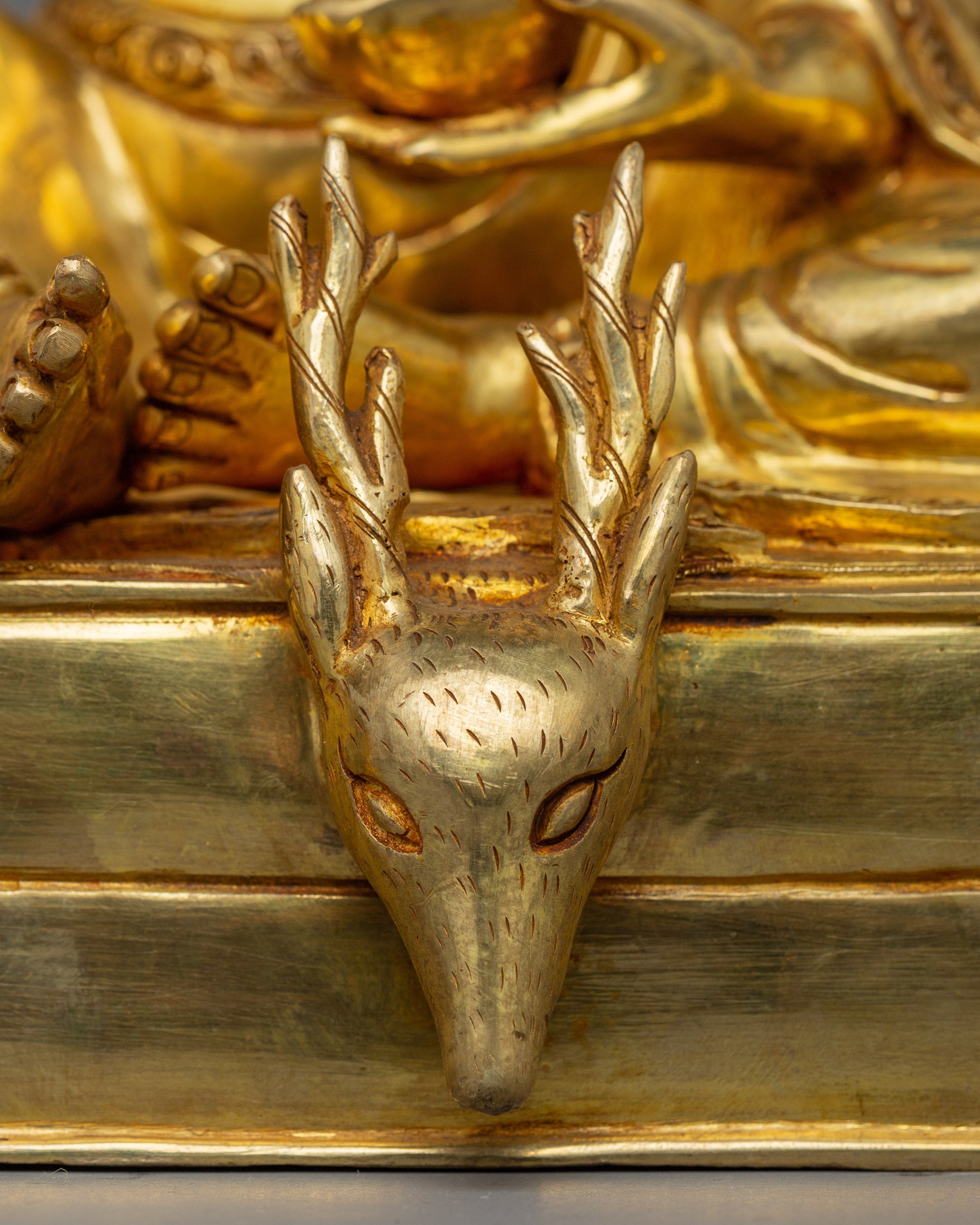 Buddhist Master Milarepa Statue | Tibetan Yogi Sculpture
