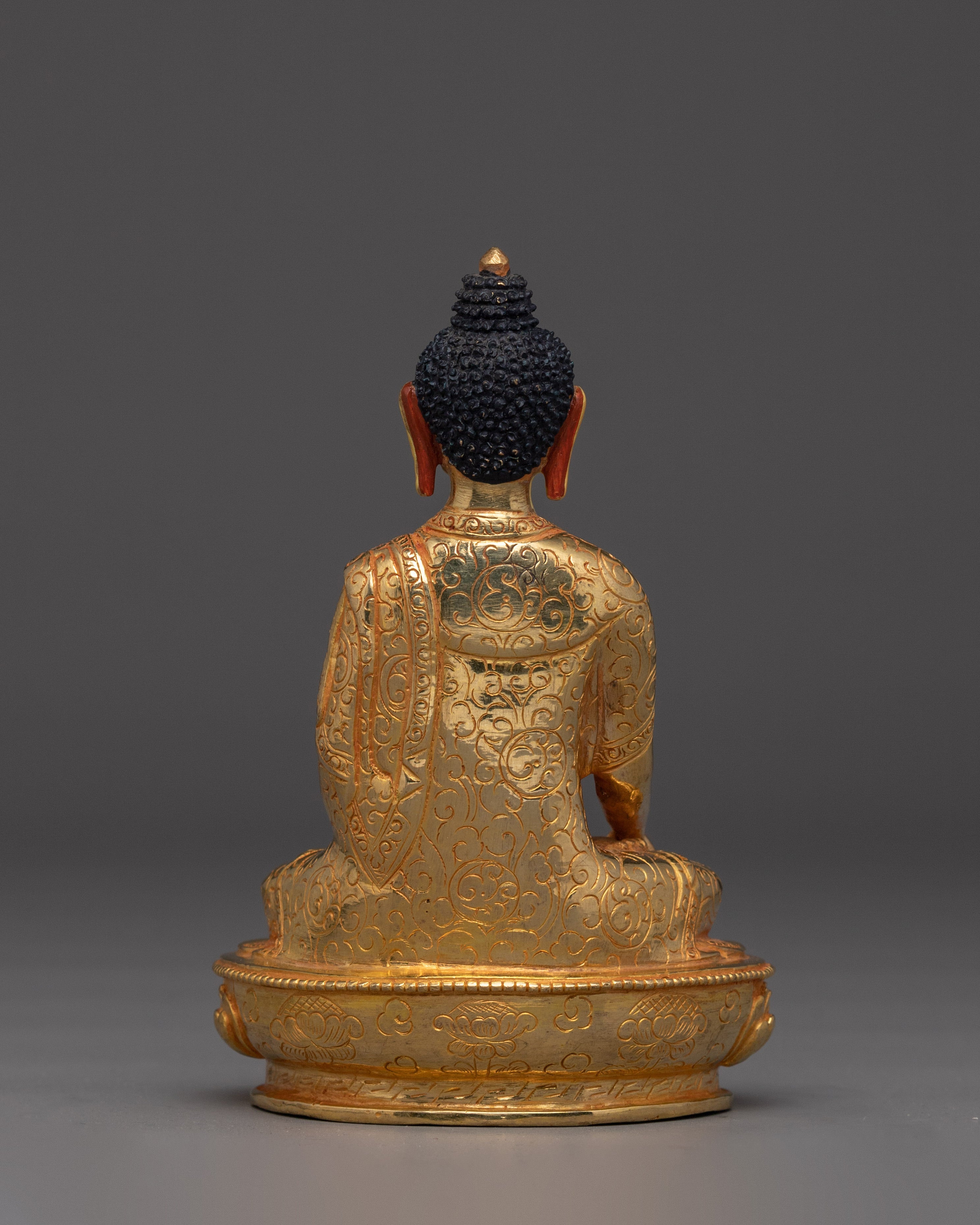 Golden First Buddha Shakyamuni Artwork | Founder of the Buddhist Religion