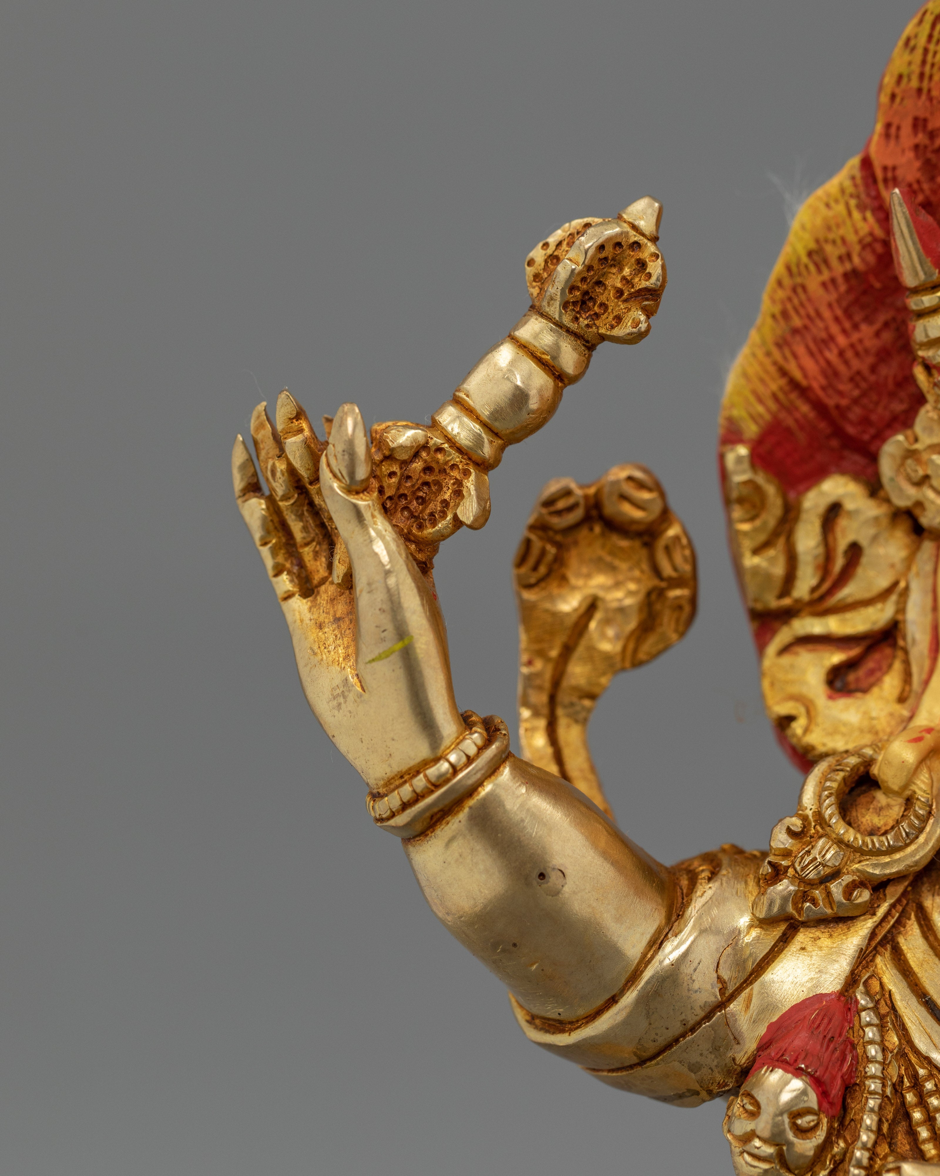 Protector Deity Guru Dragpo Statue | Wrathful manifestation of Padmasambhava