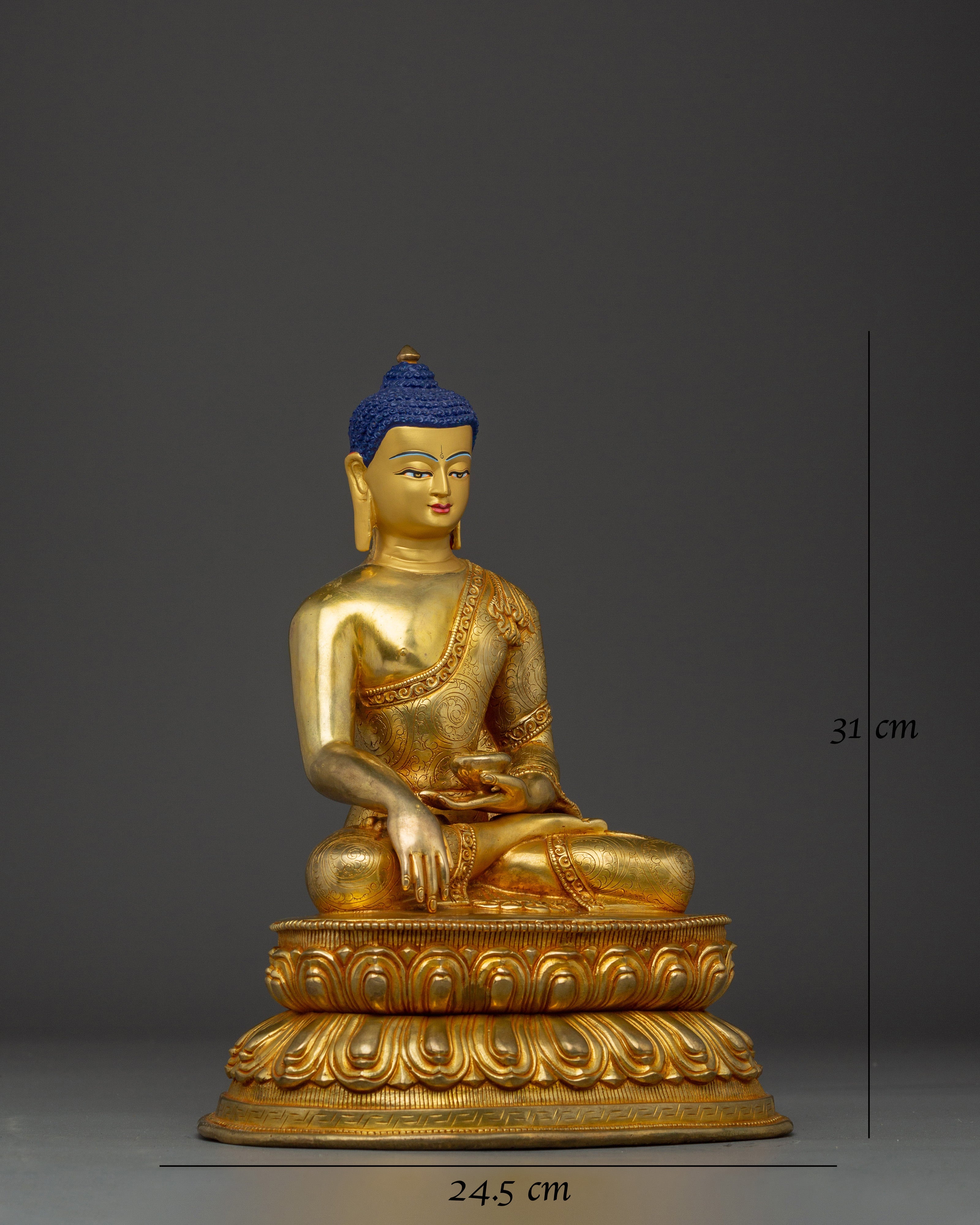 Handmade Serene Gautama Buddha Artwork