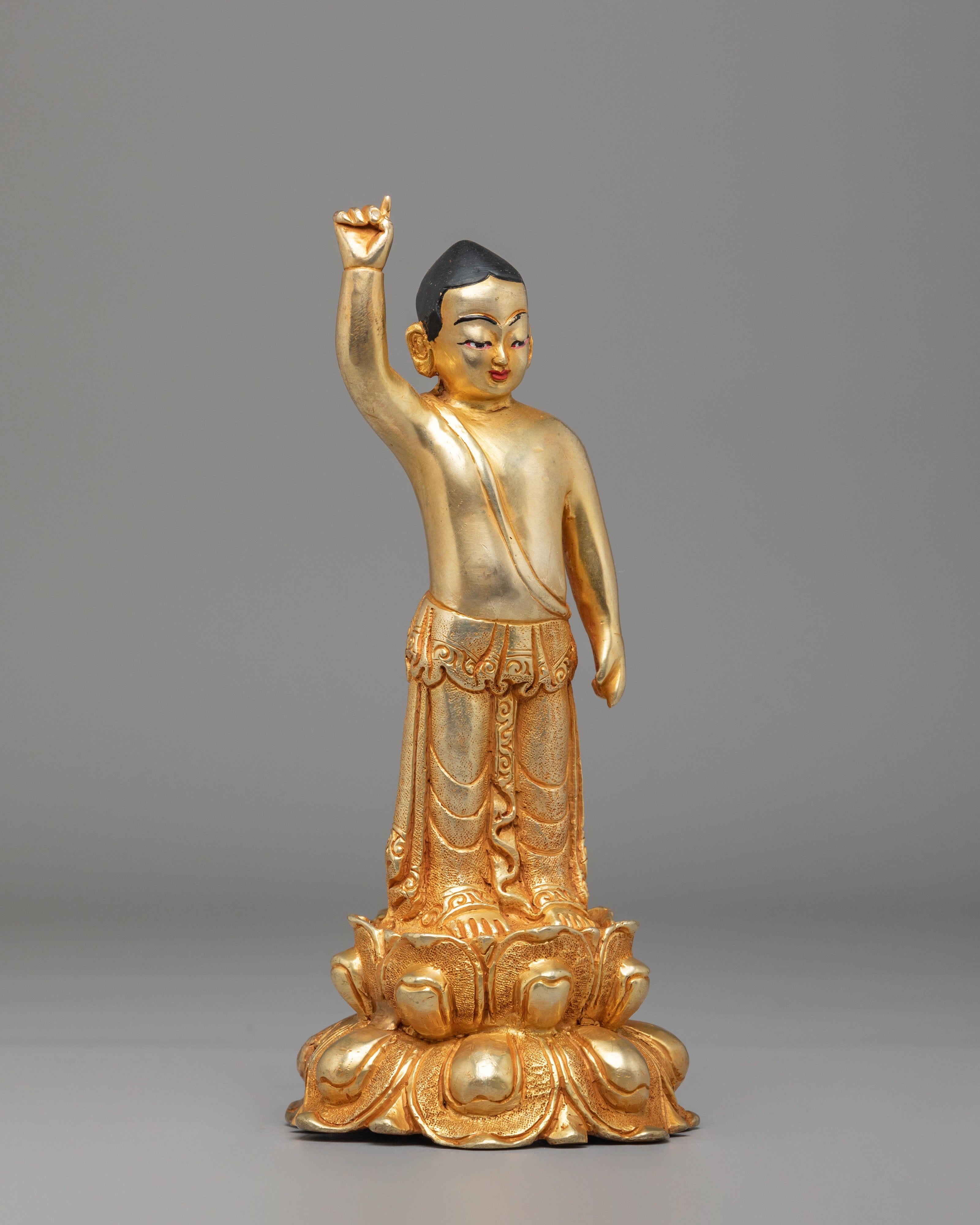 Historical Siddhartha Gautama Sculpture | Buddhist Altar Decor