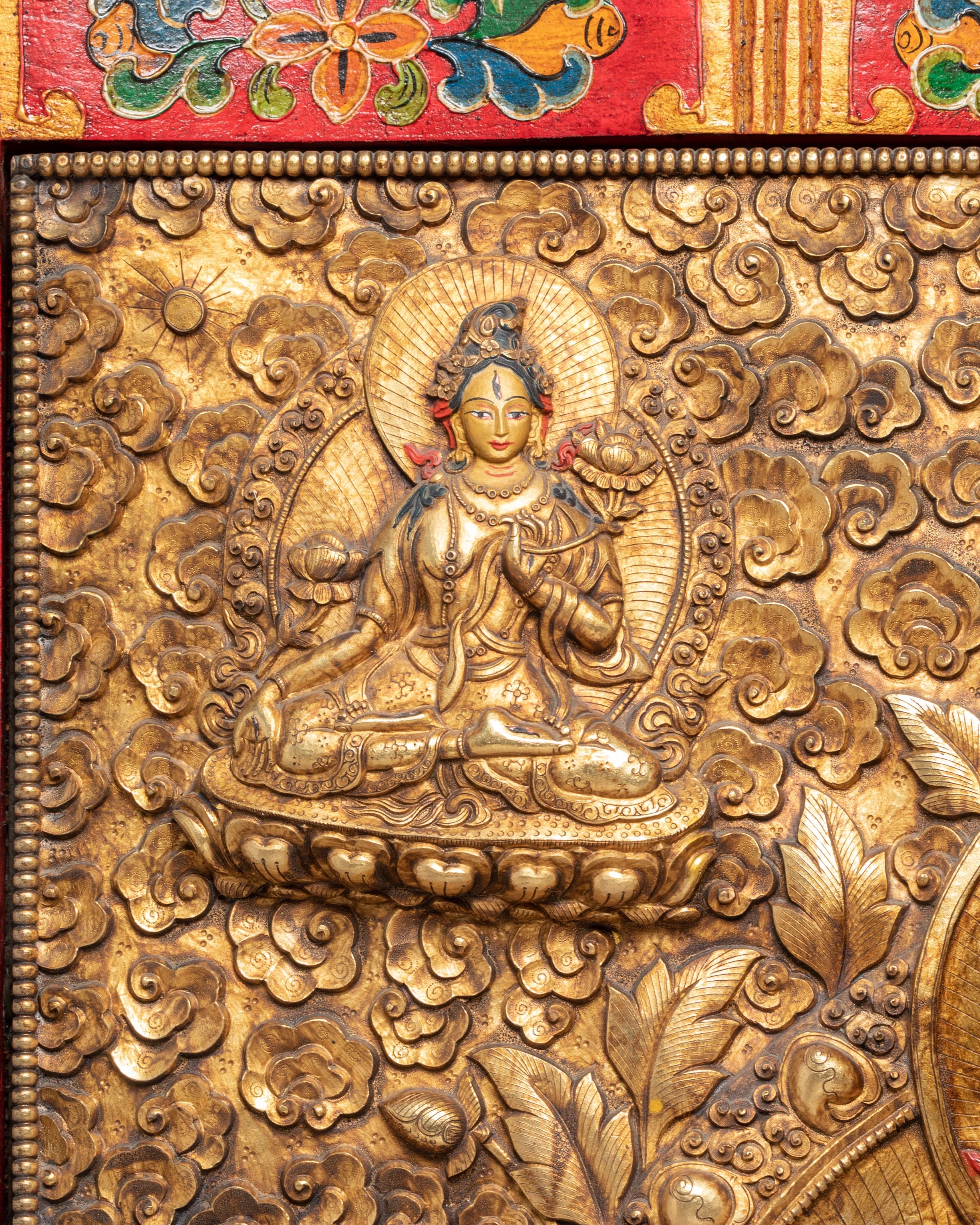 Amitayus Buddha of Infinite Life Wall Hanging | Symbol of Longevity