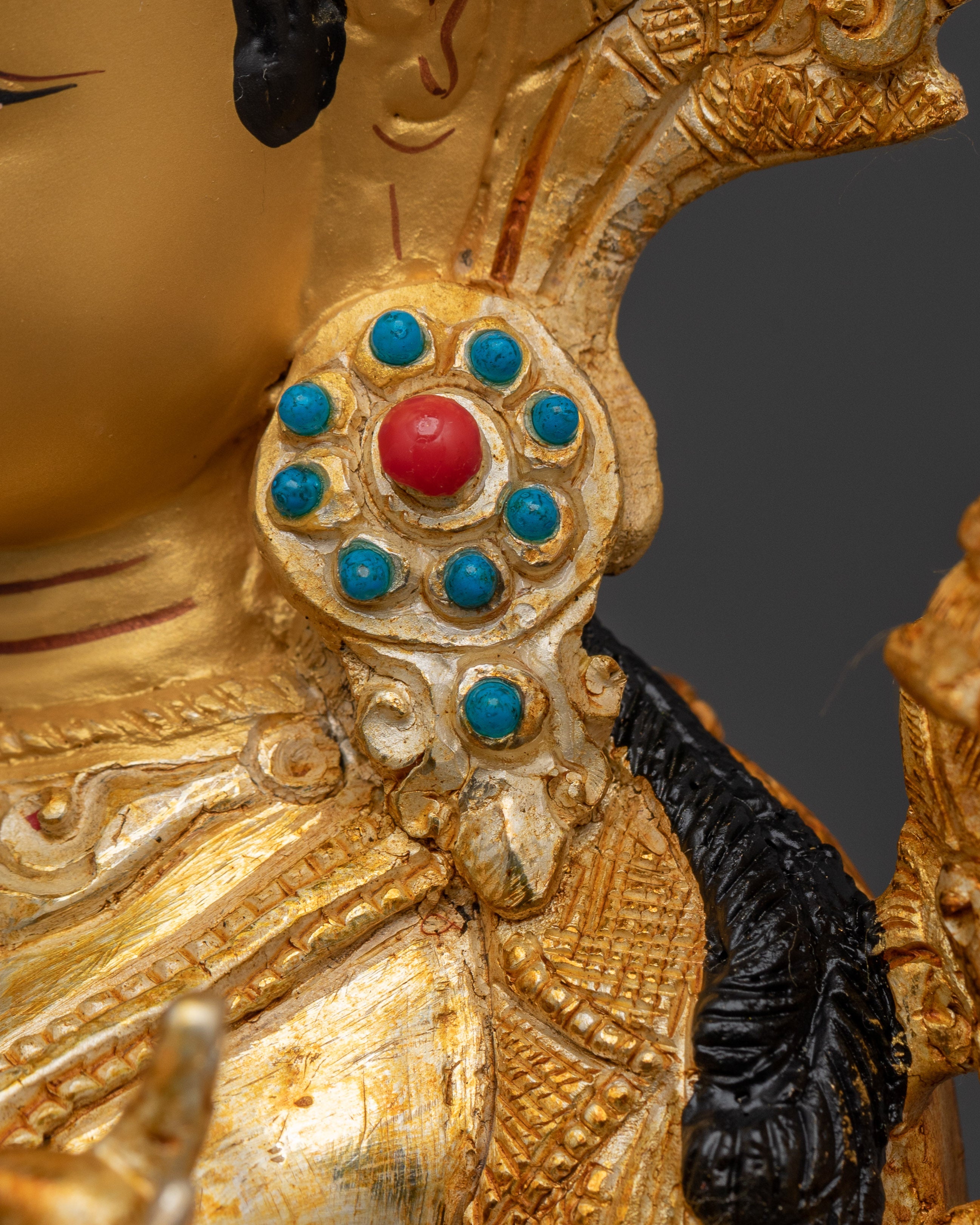 Green Tara Handcrafted Sculpture | Embodiment of compassion