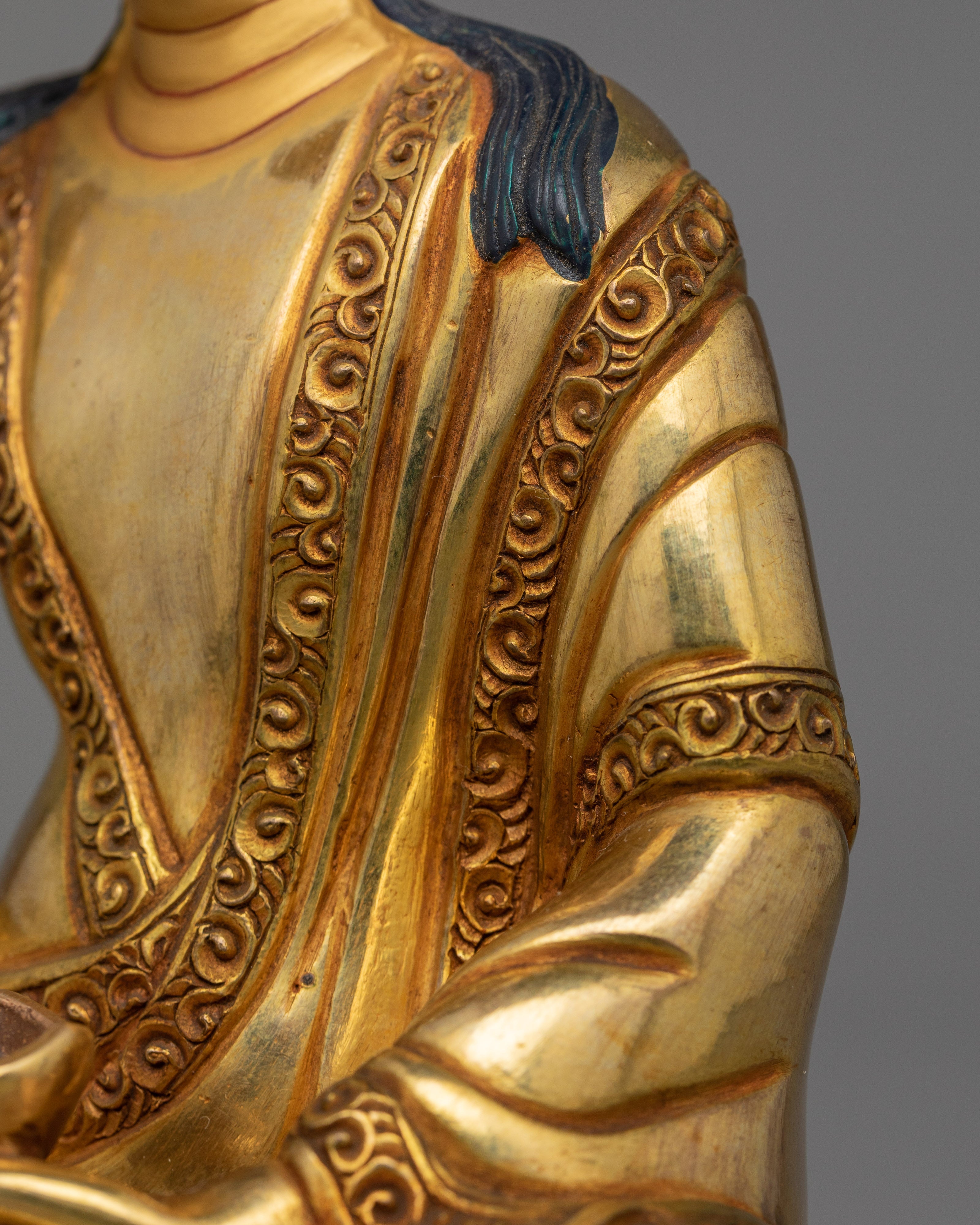 Tibetan Teacher Milarepa Sculpture | The Enlightened Yogi of Tibet