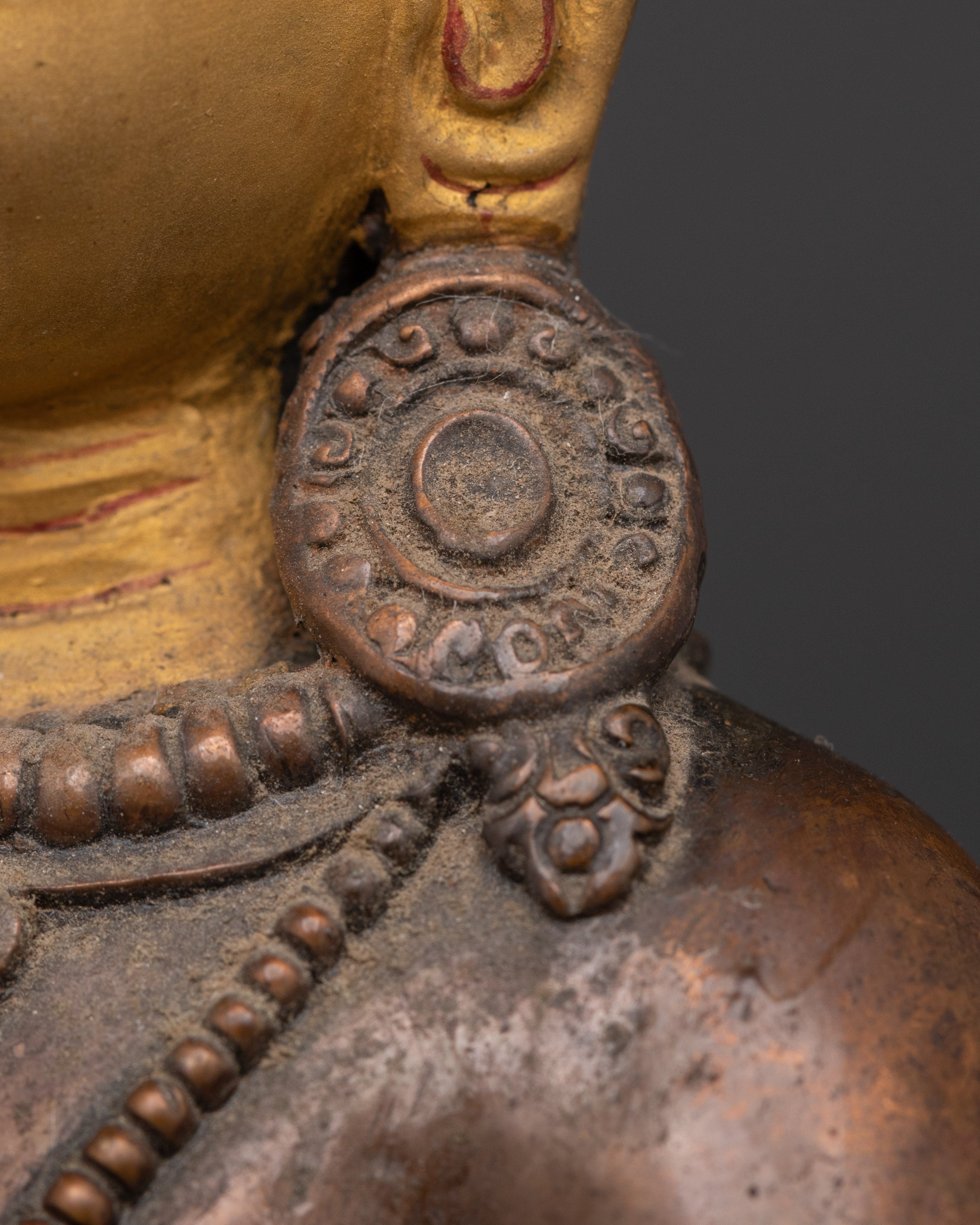 Handcrafted Oxidized Copper Siddhartha Gautam Statue | Sacred Buddhist Art