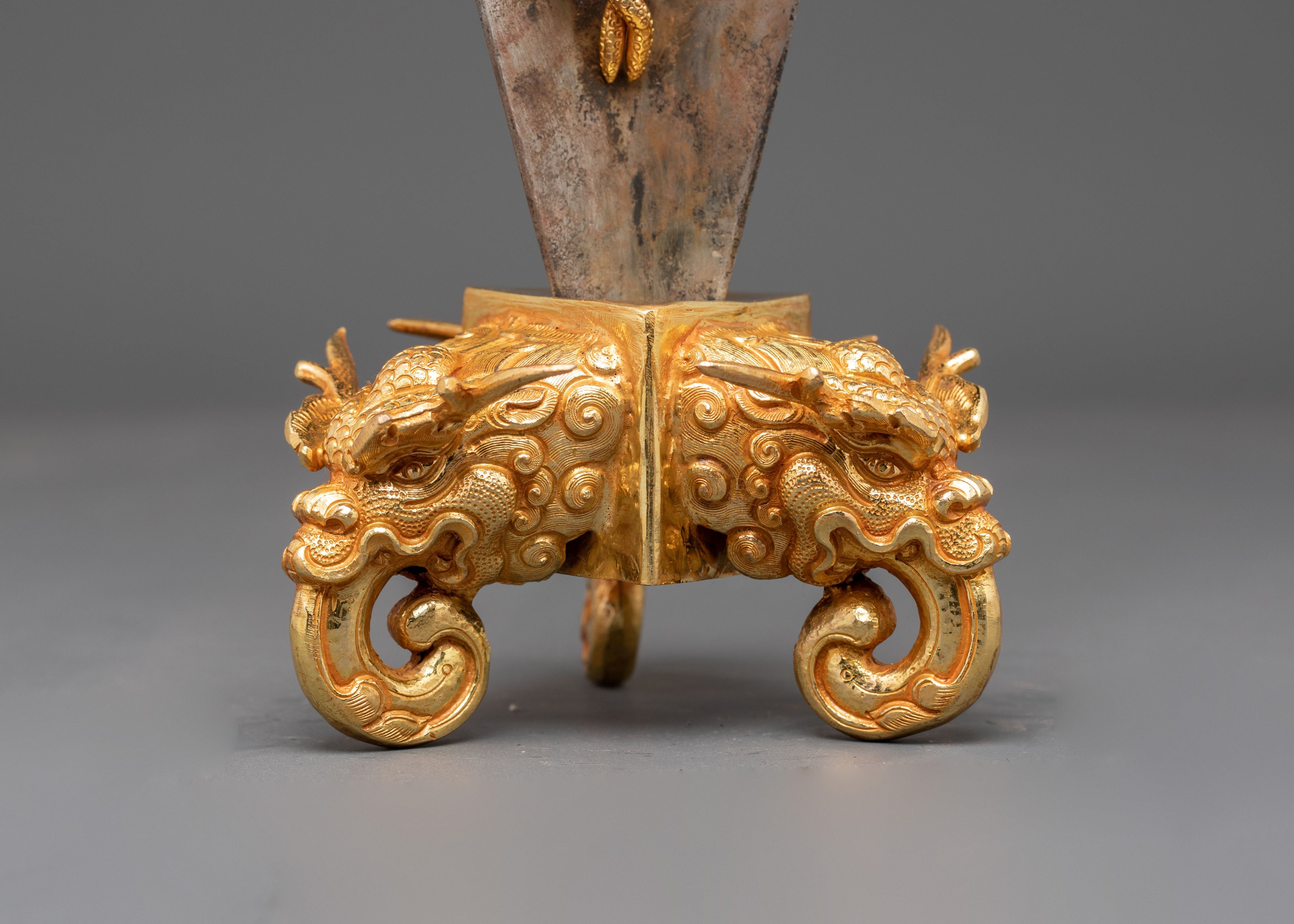 Copper Tibetan Ritual Phurba | Phurba for Buddhist Rituals