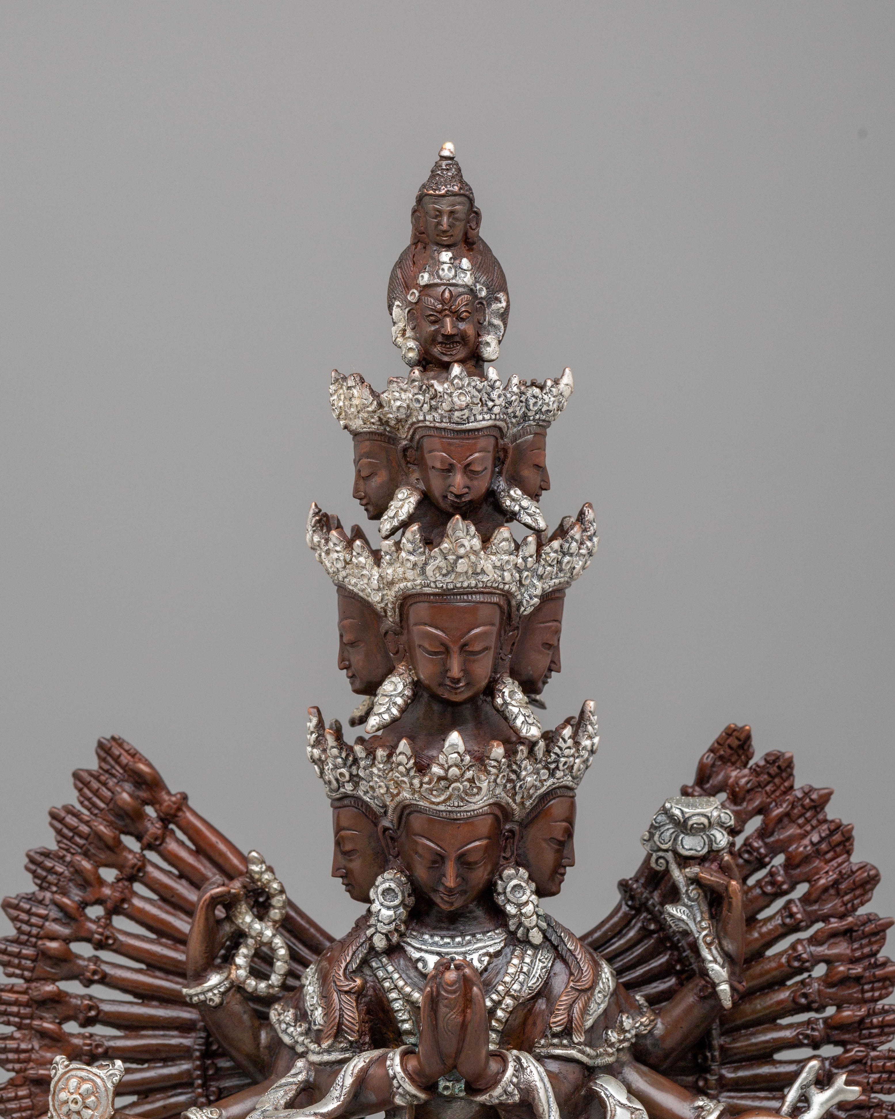 Thousand-Armed Chenrezig Sculpture | Symbol of Compassion