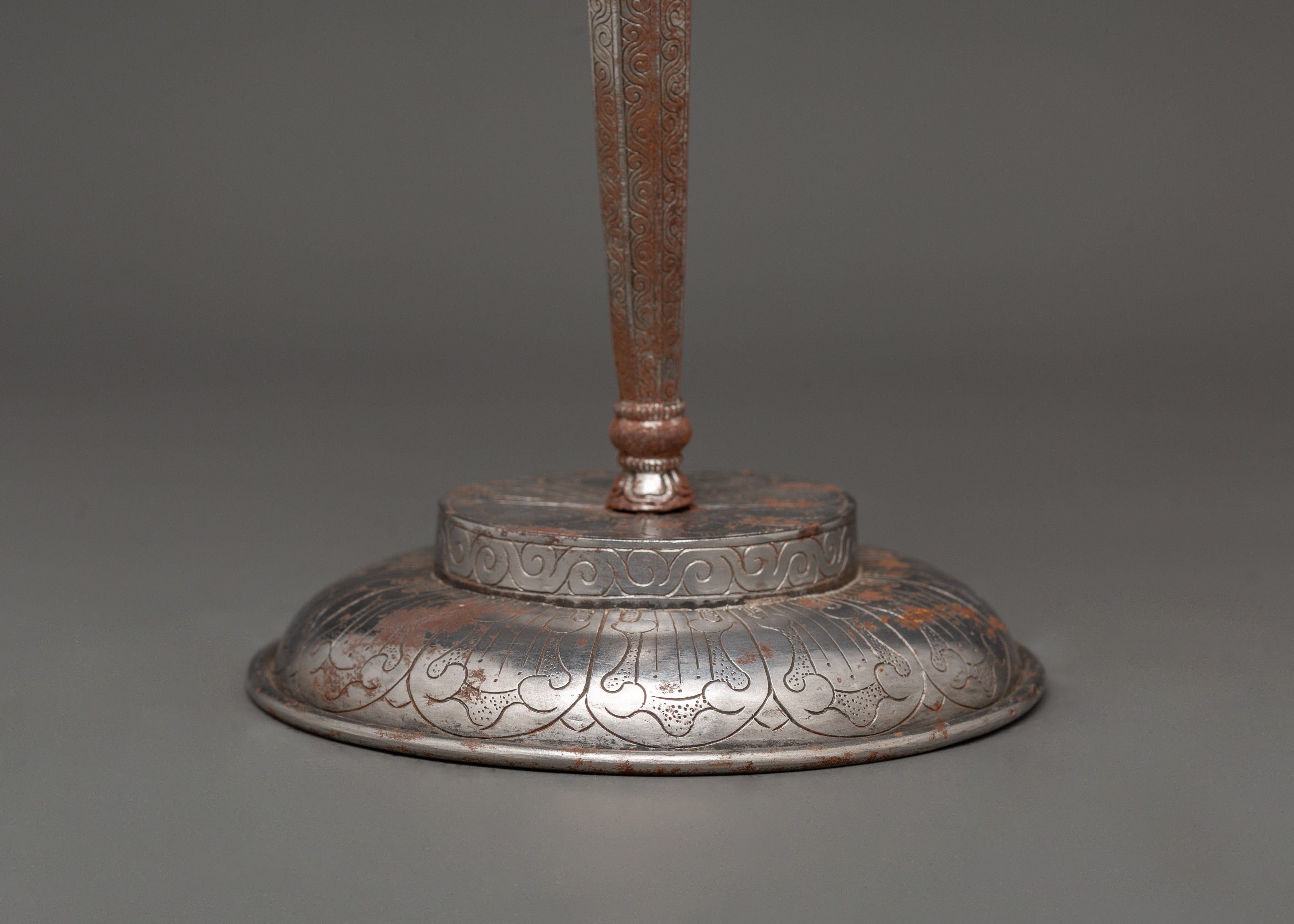 Khatan Tibetan Ritual | Sacred Iron Artifact for Spiritual Practice