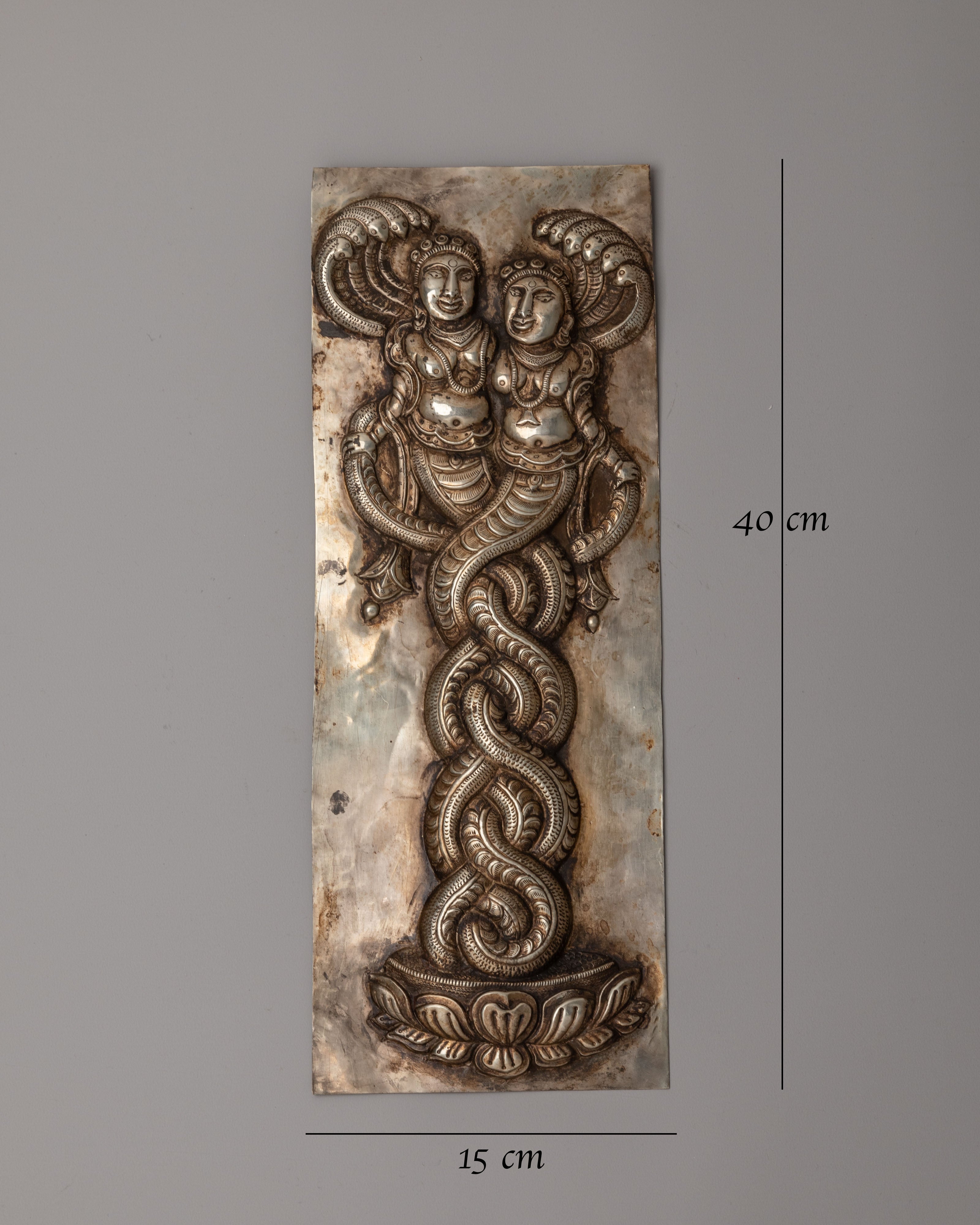 Handcrafted Naga Wall Hanging | Serpent Wall Hanging