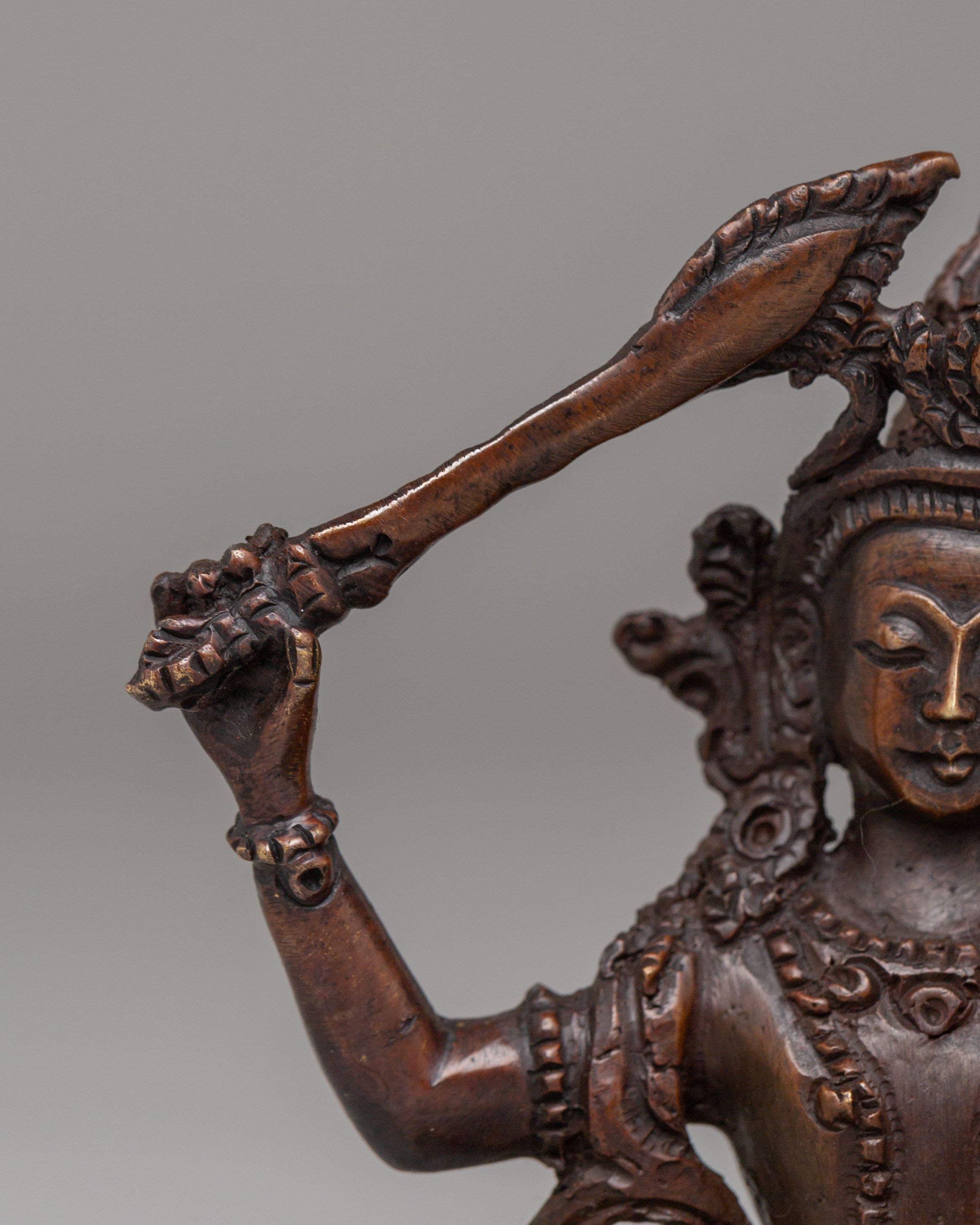 Traditional Tibetan Manjushri Statue | Bodhisattva of Wisdom