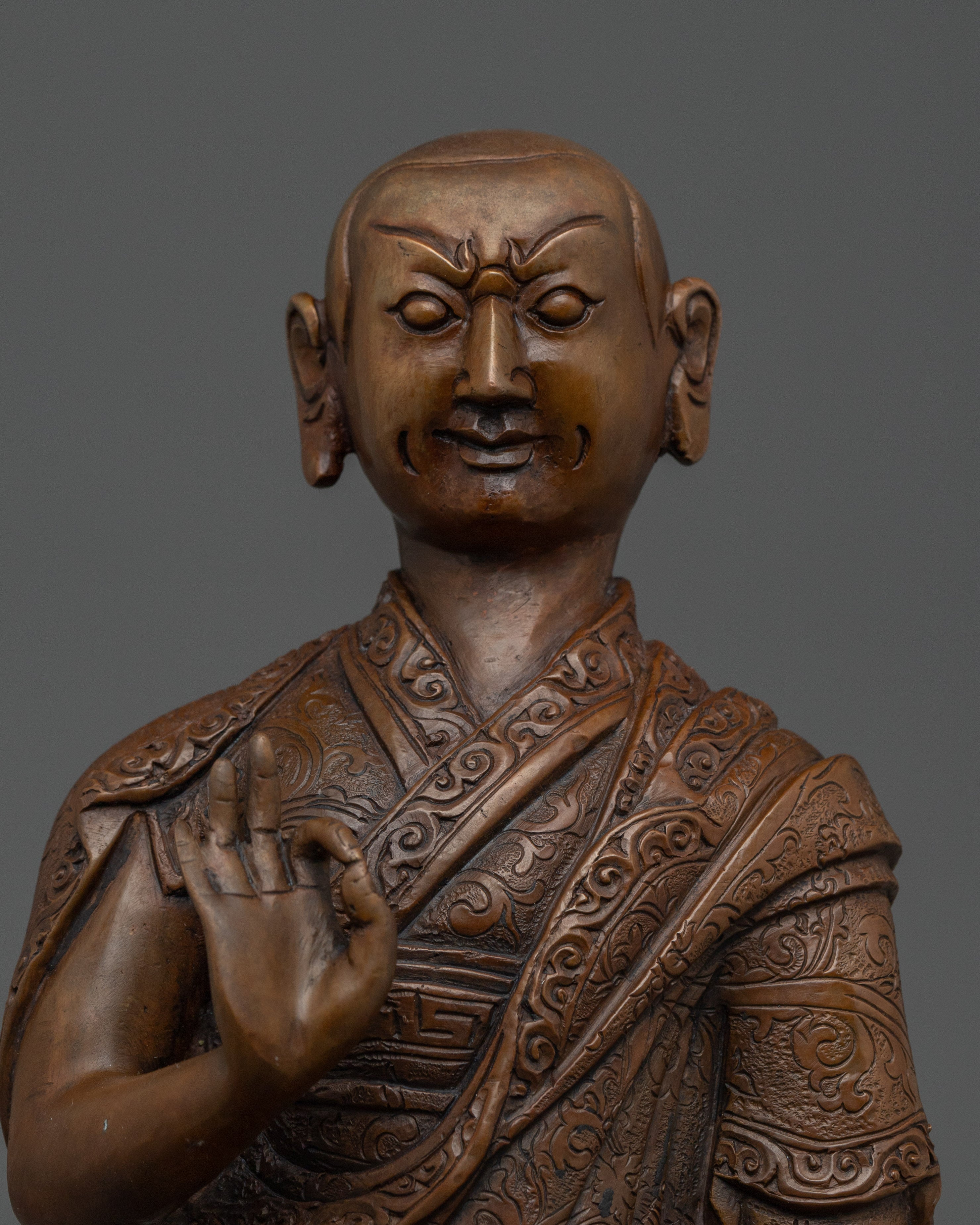 Enlightened Master Tsongkhapa Set | Disciples Statue