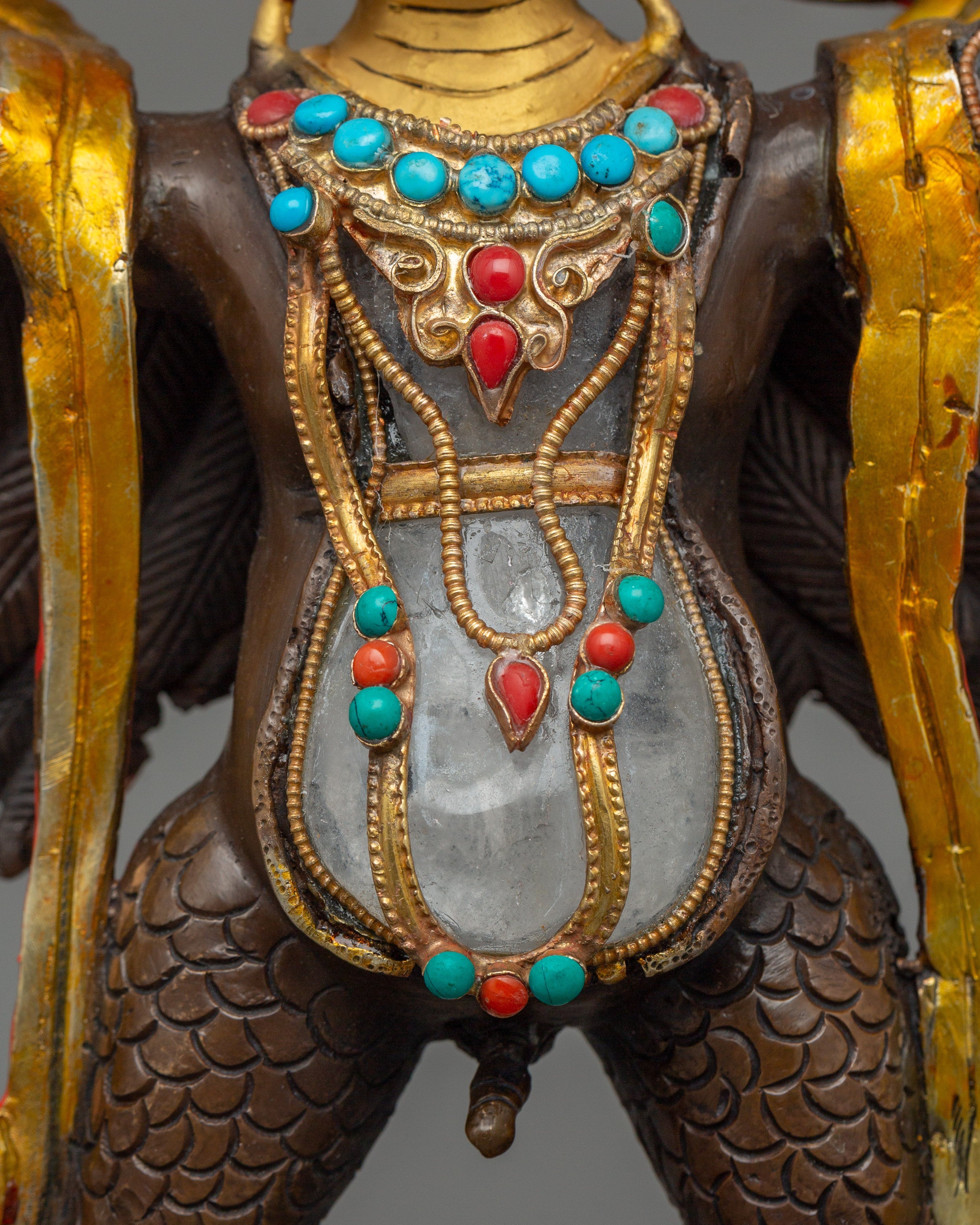 Divine bird Garuda Statue | Tibetan Sacred Art