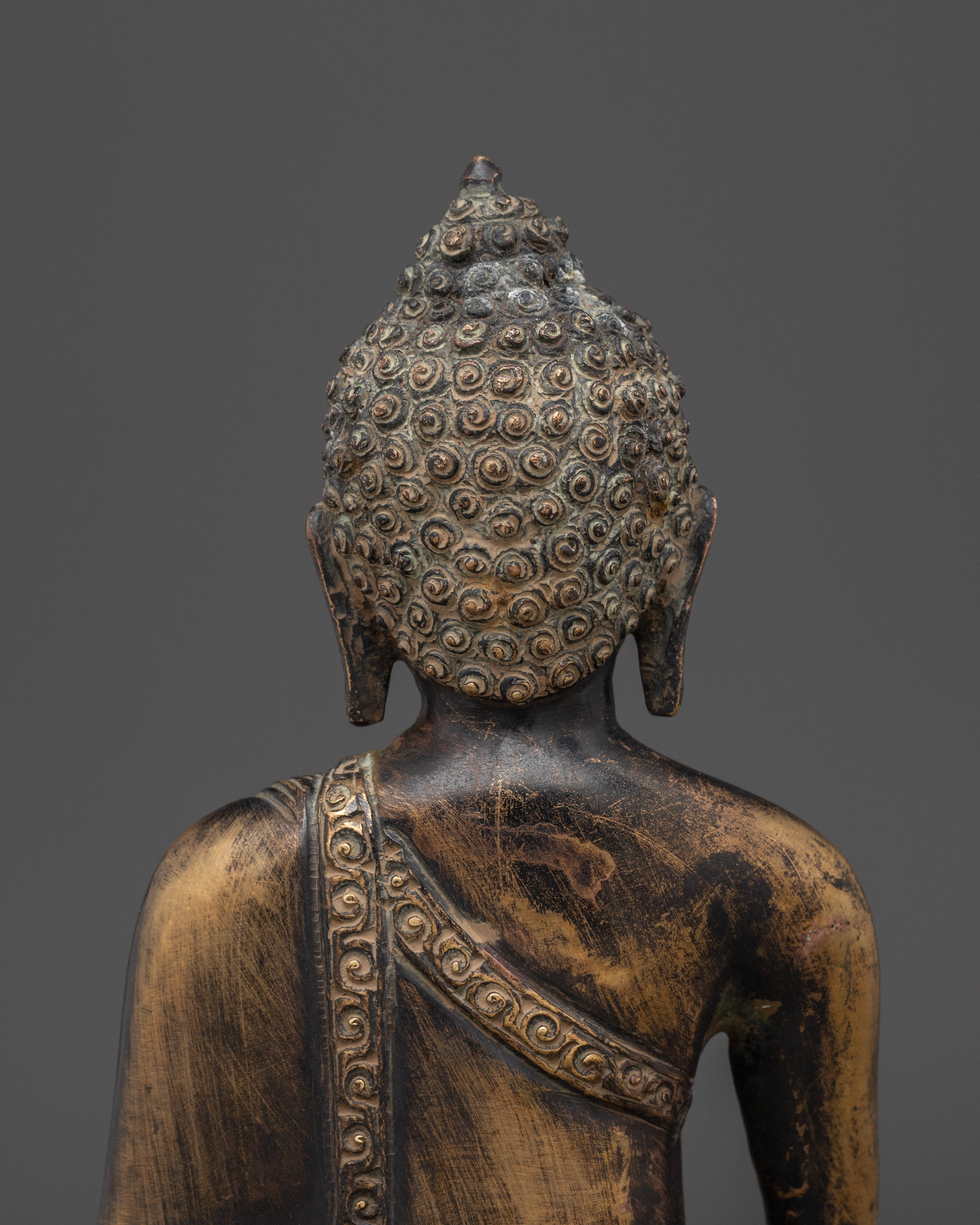 Handmade Dharmakara Amitabha Sculpture | Sacred Buddhist Art