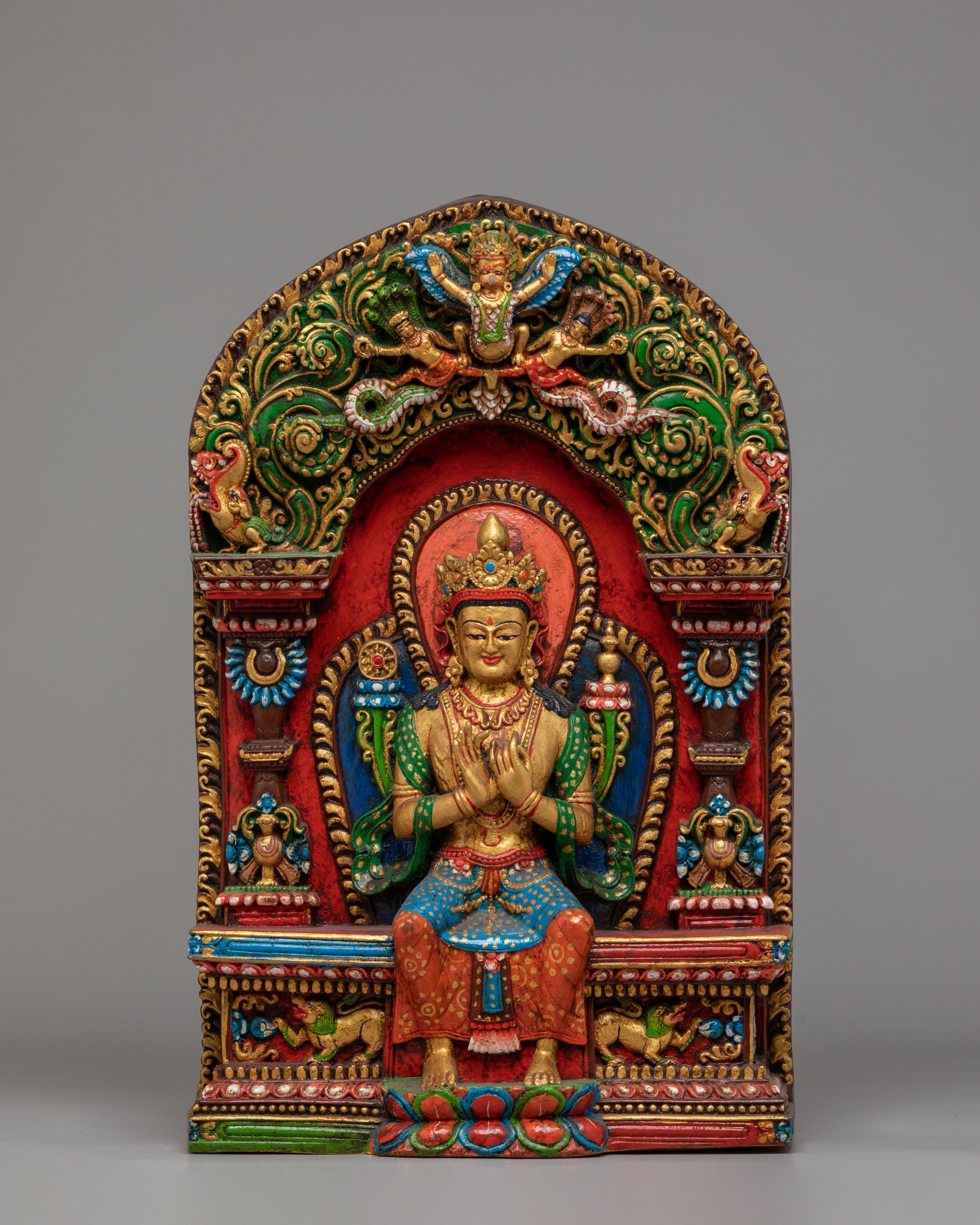 Handmade Statue of Maitreya Buddha