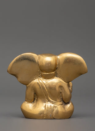 Lord Ganesh Brass Statue | Spiritual Blessings for Prosperity and Success