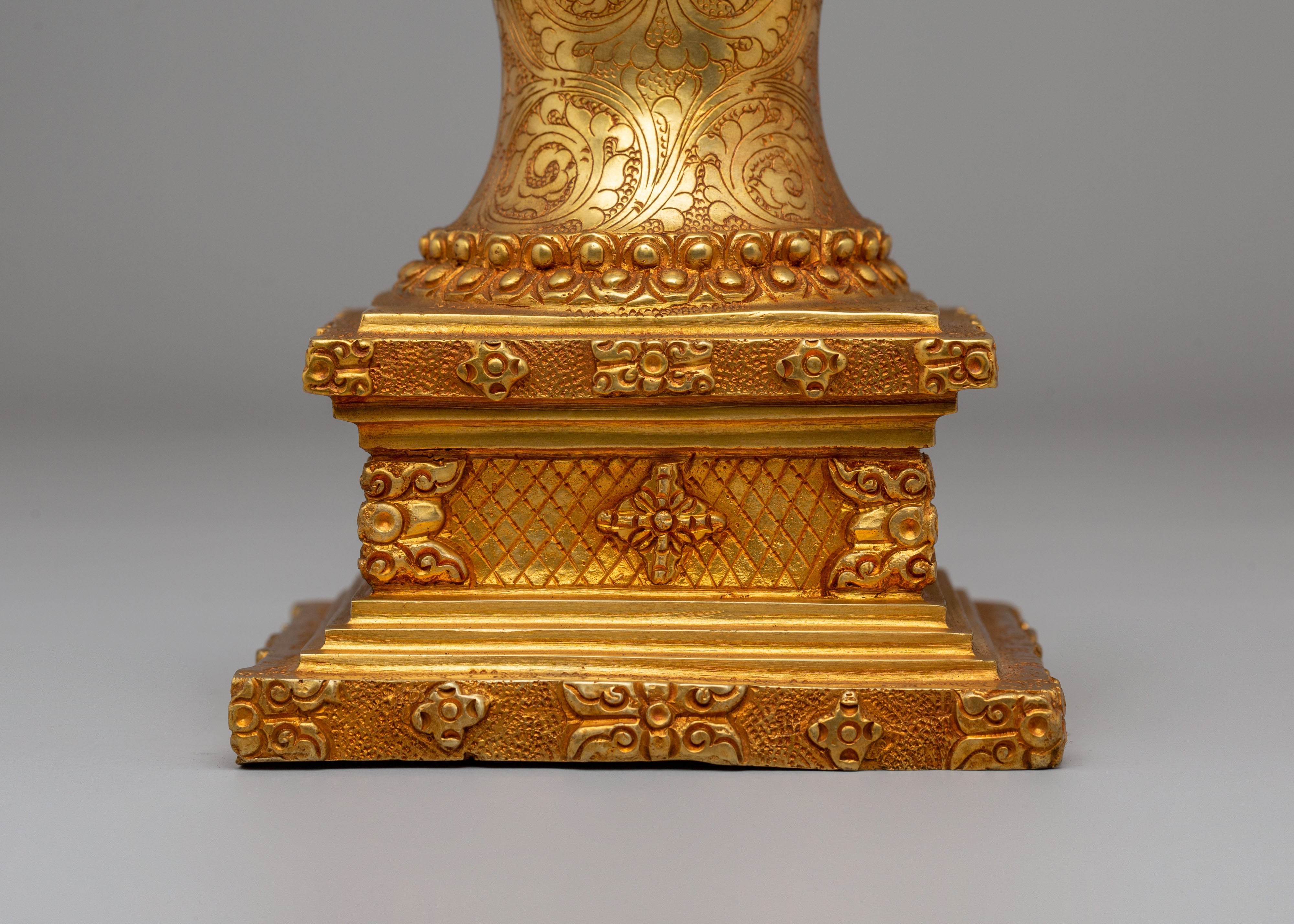 Handcrafted Sacred Tibetan Stupa | Parinirvana Stupa