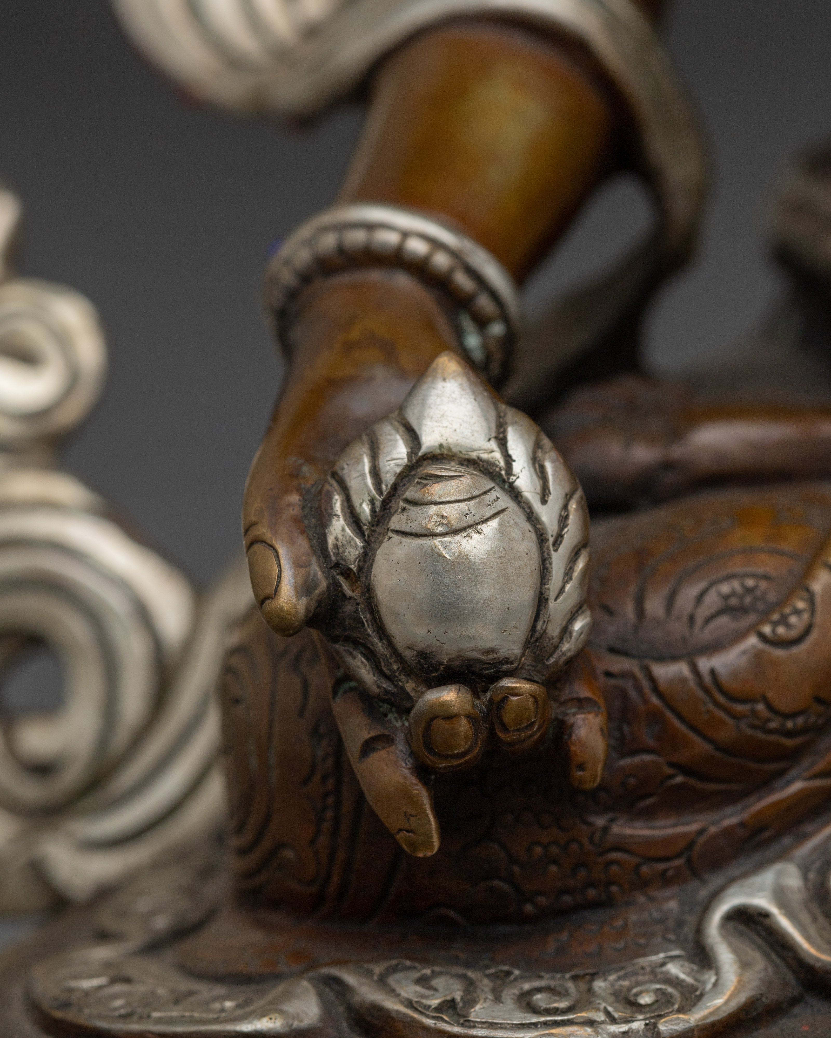 Sacred Amitayus Sculpture | Buddha of Long Life for Altar and Meditation Space