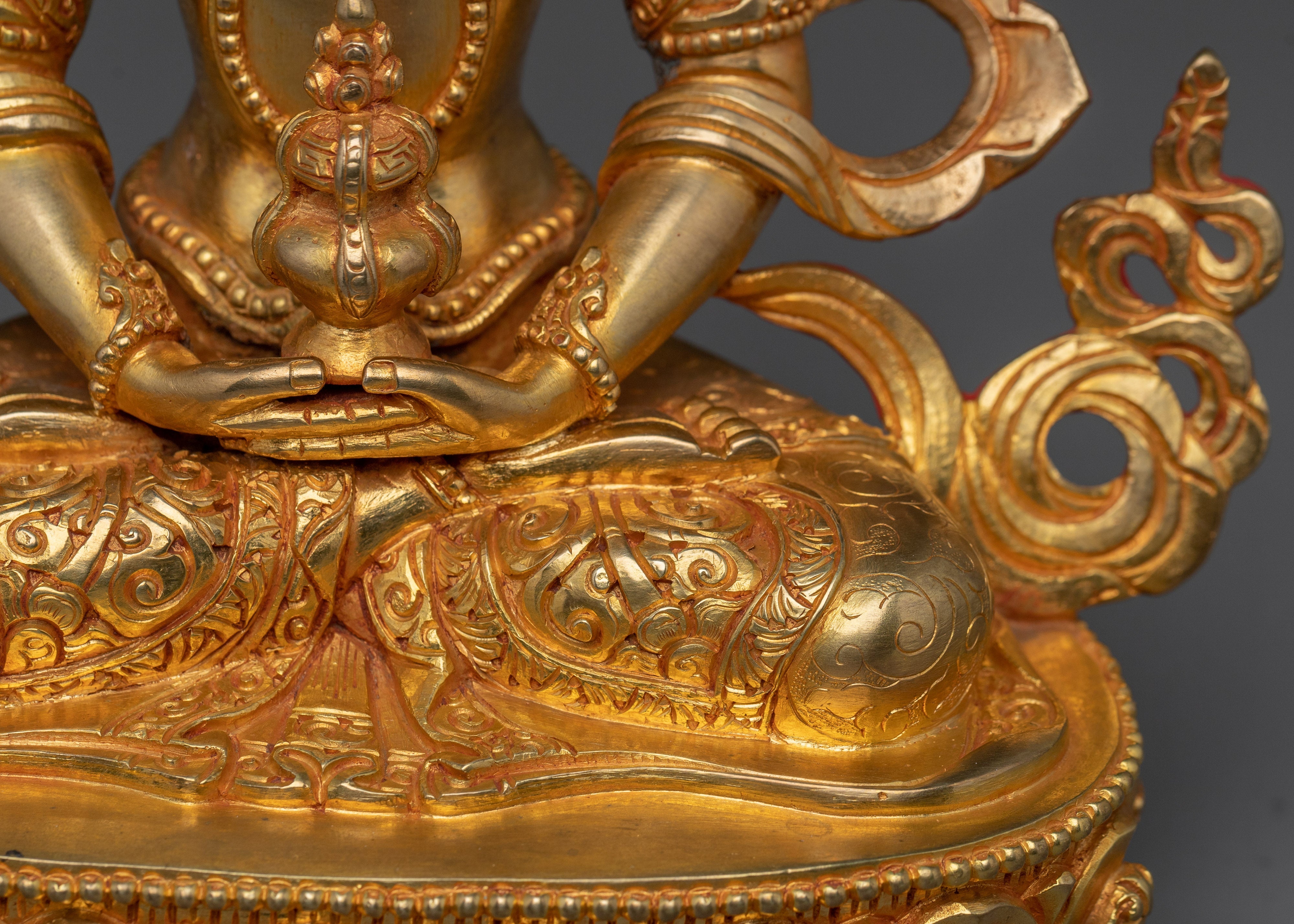 Buddha of Longevity Amitayus Artwork | Eternal Buddha of Health and Prosperity