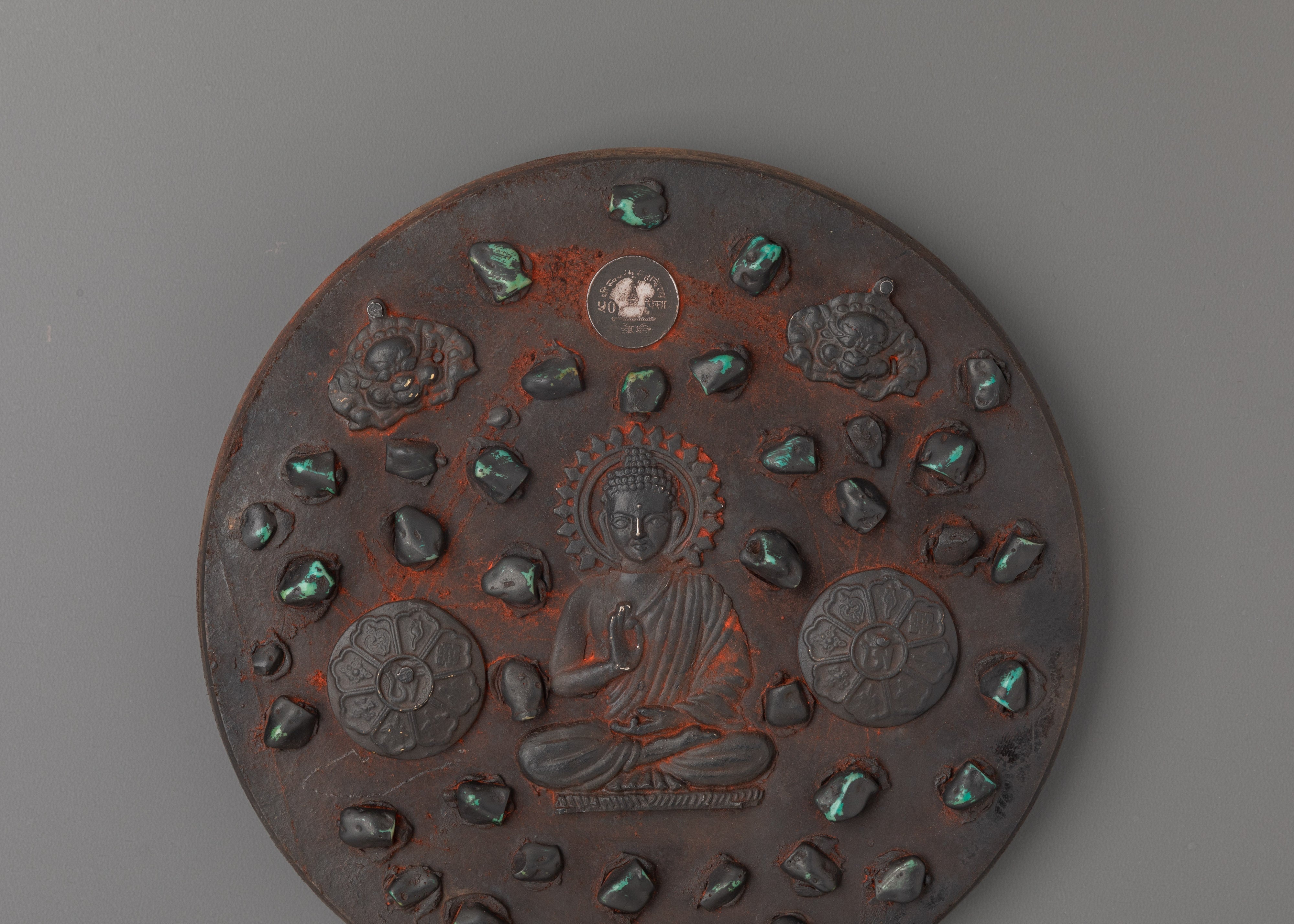 Spiritual Buddha Wall Hanging | Wooden Buddha Decor for Meditation