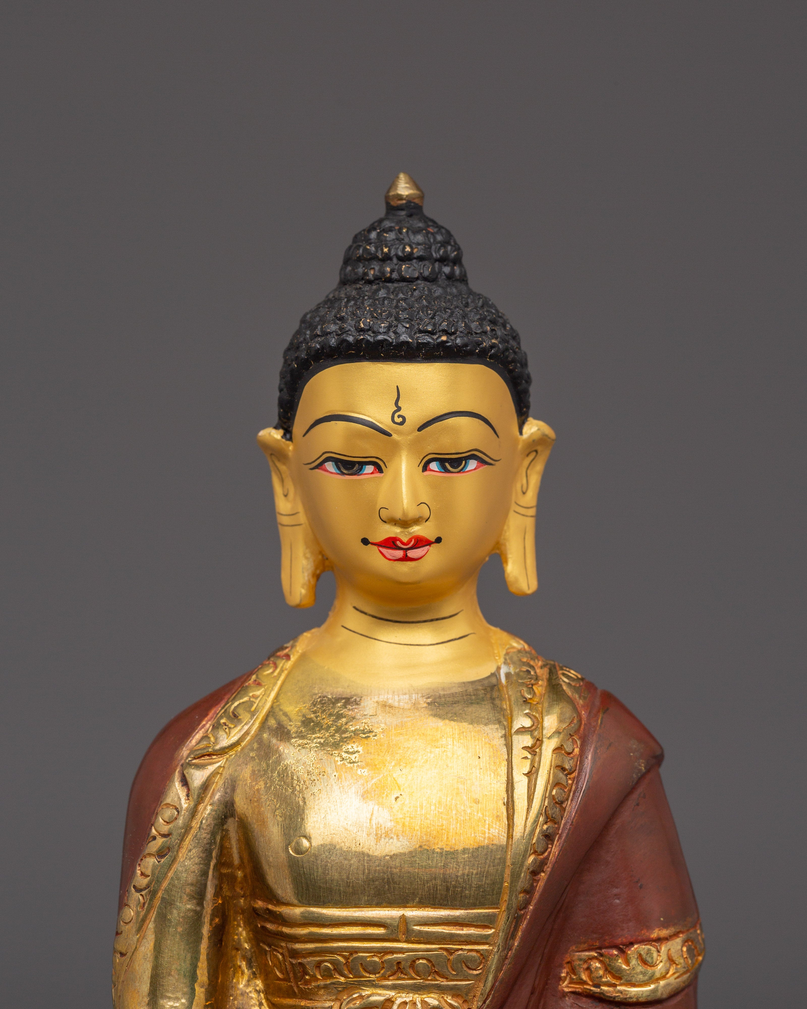 Radiant Shakyamuni Buddha Handmade Art | Historical Gautama Buddha