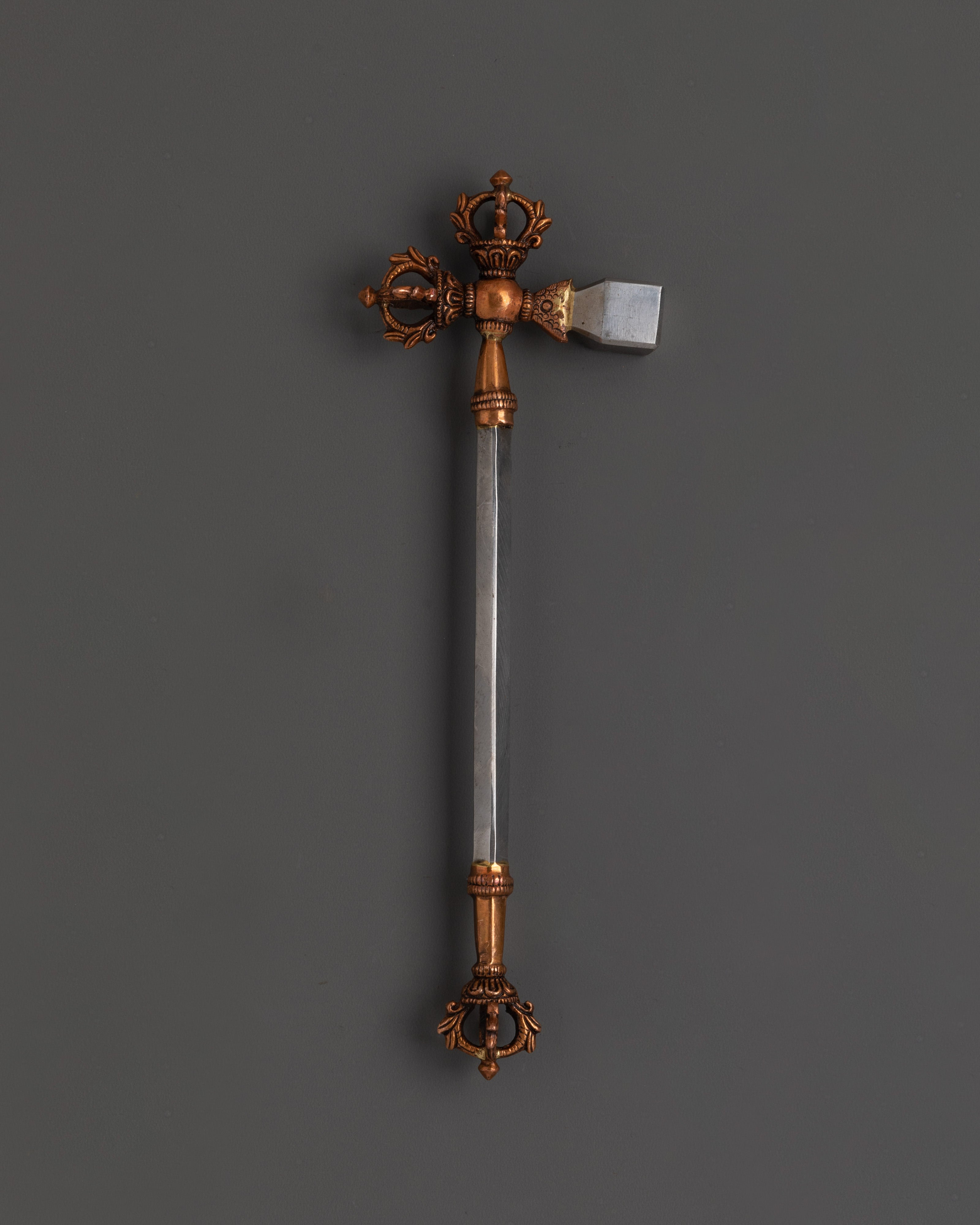 Sacred Ritual Tool Set | Handcrafted Copper & Iron Ceremonial Items