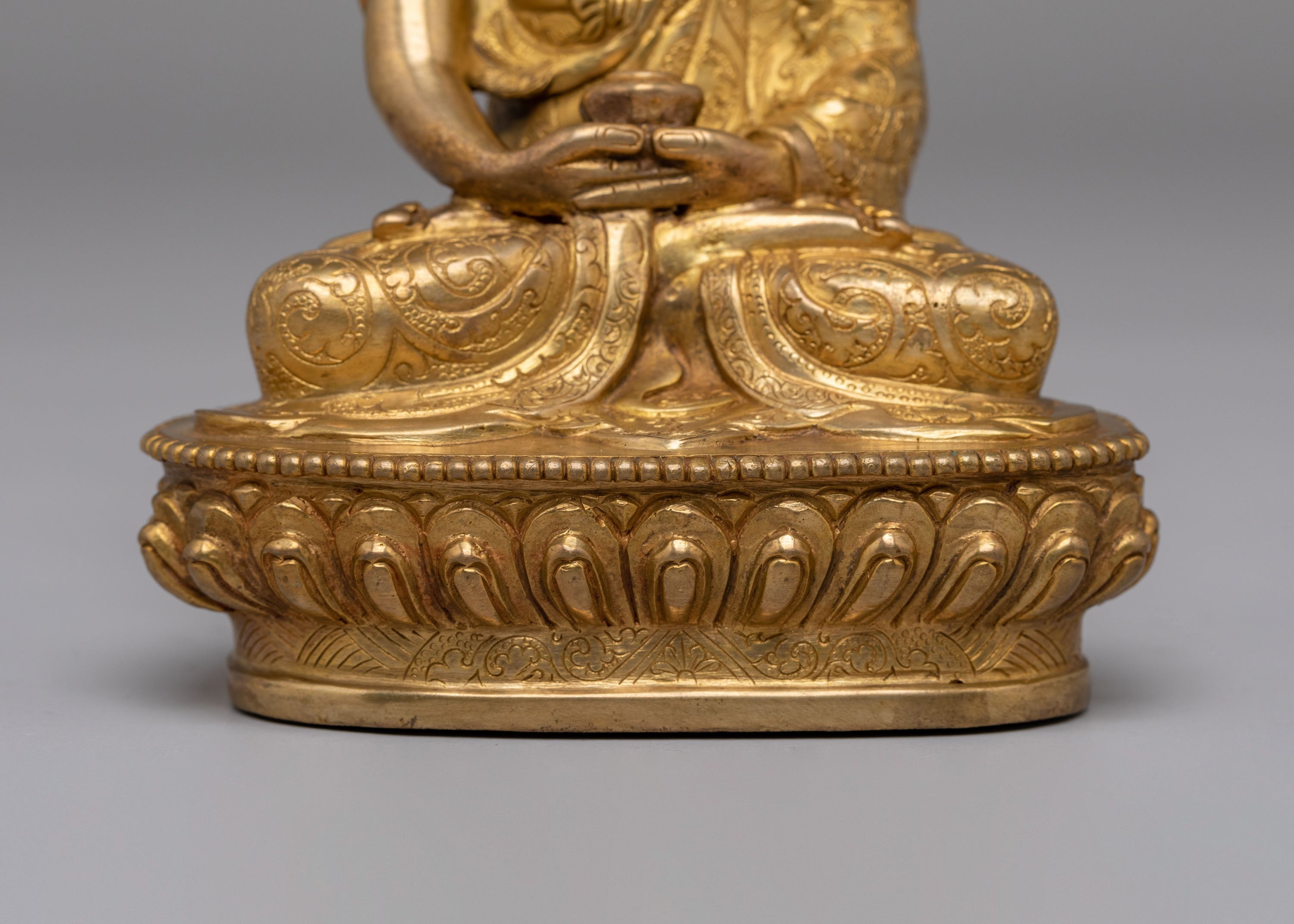 Handmade Amitabha Buddha Deity Statue | Tibetan Buddhist Art