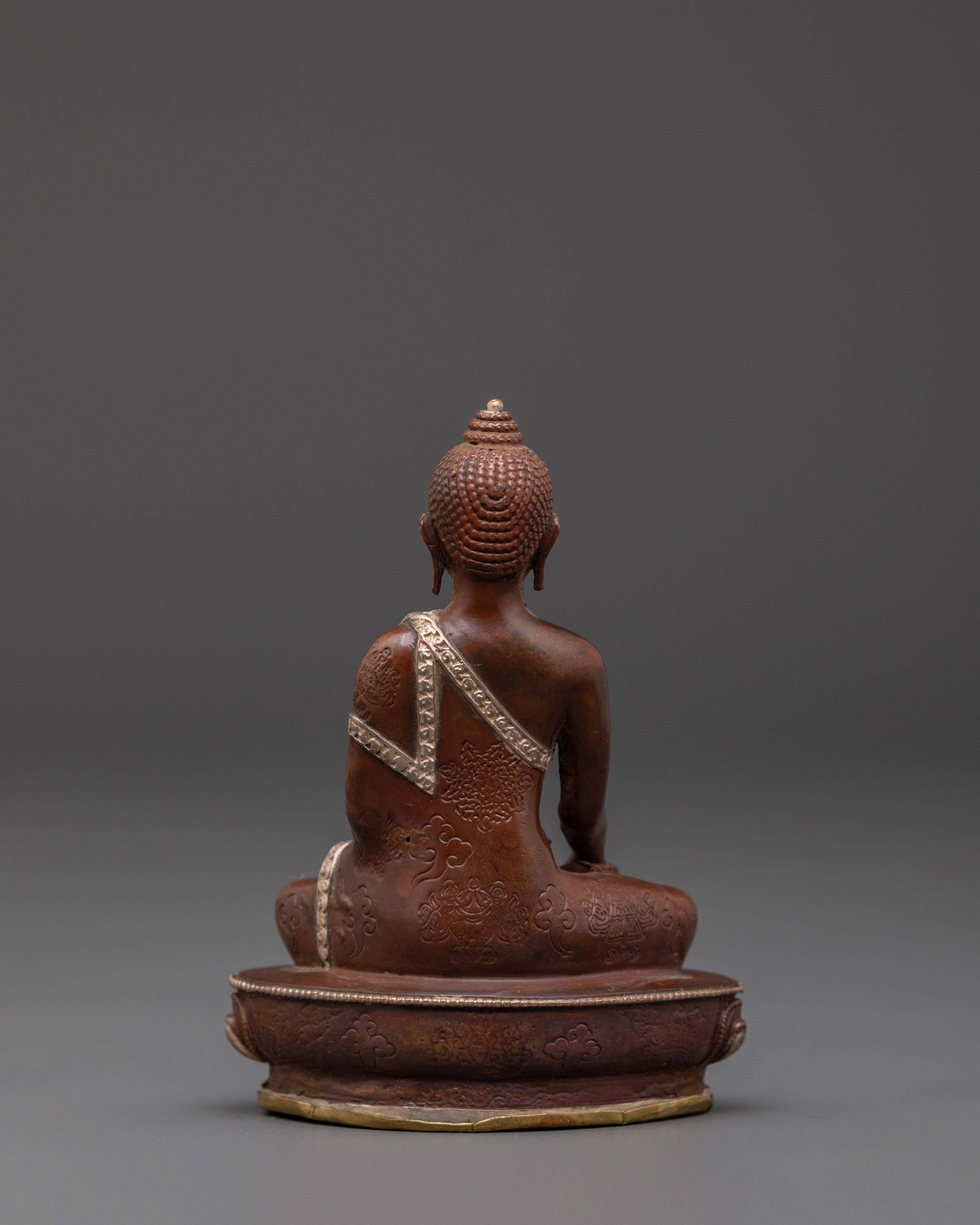 Traditional Shakyamuni Buddha Statue | Handcrafted Buddhist Sculpture