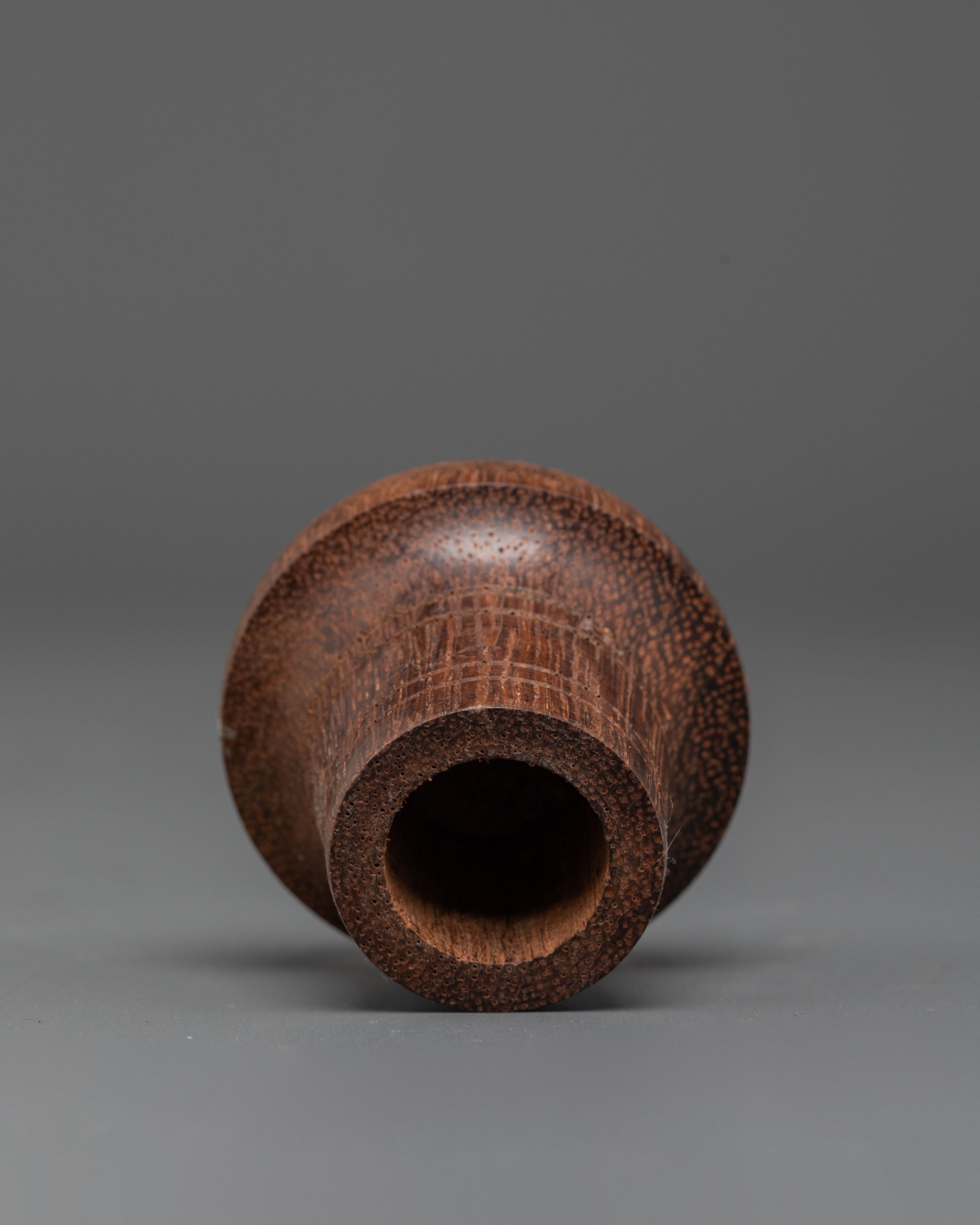 Wooden Brocade Stick Cap | Decorative Cap for Spiritual Accessories