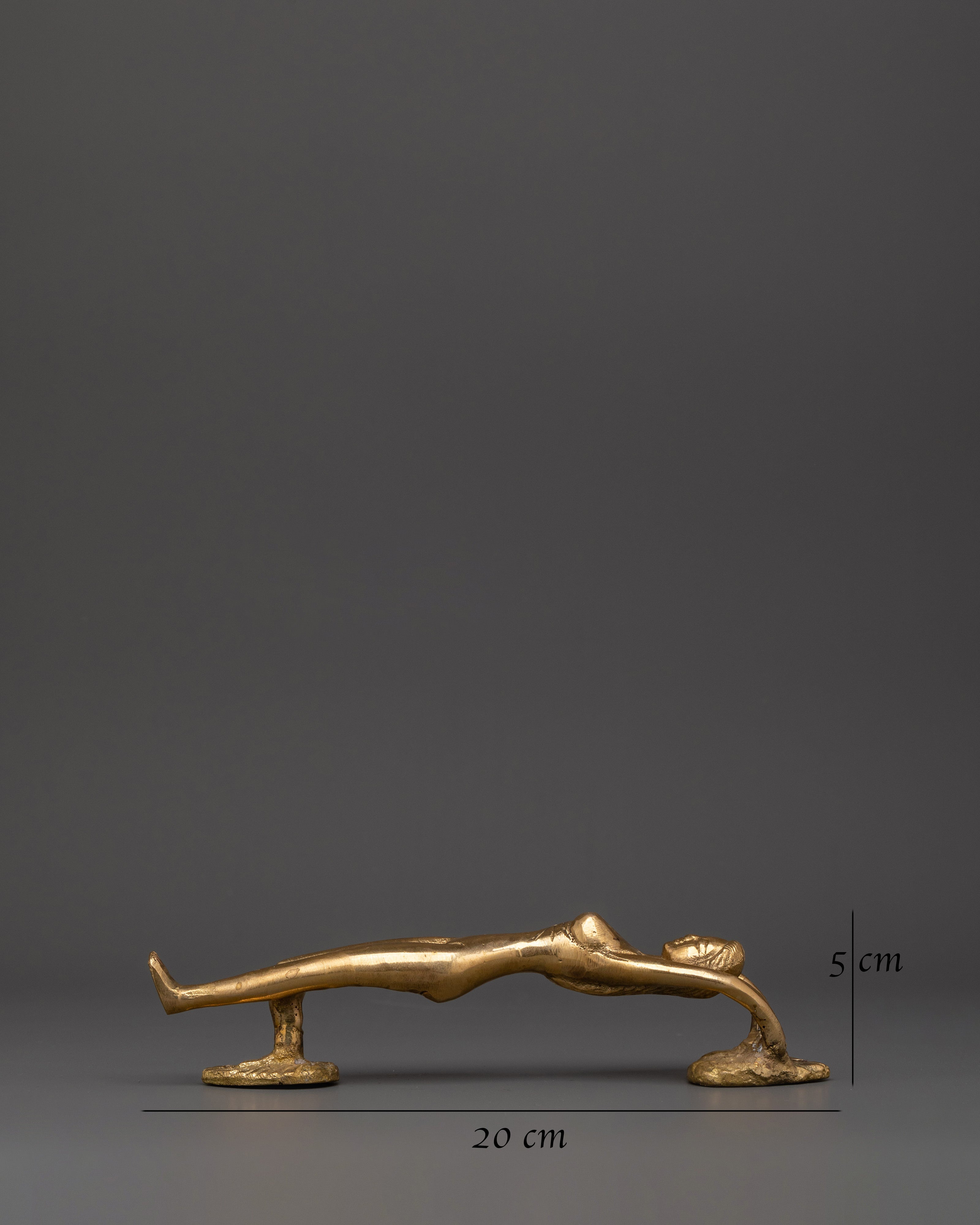 Brass Female Figure Door Handle | Elegant Door Pull for Artistic Spaces