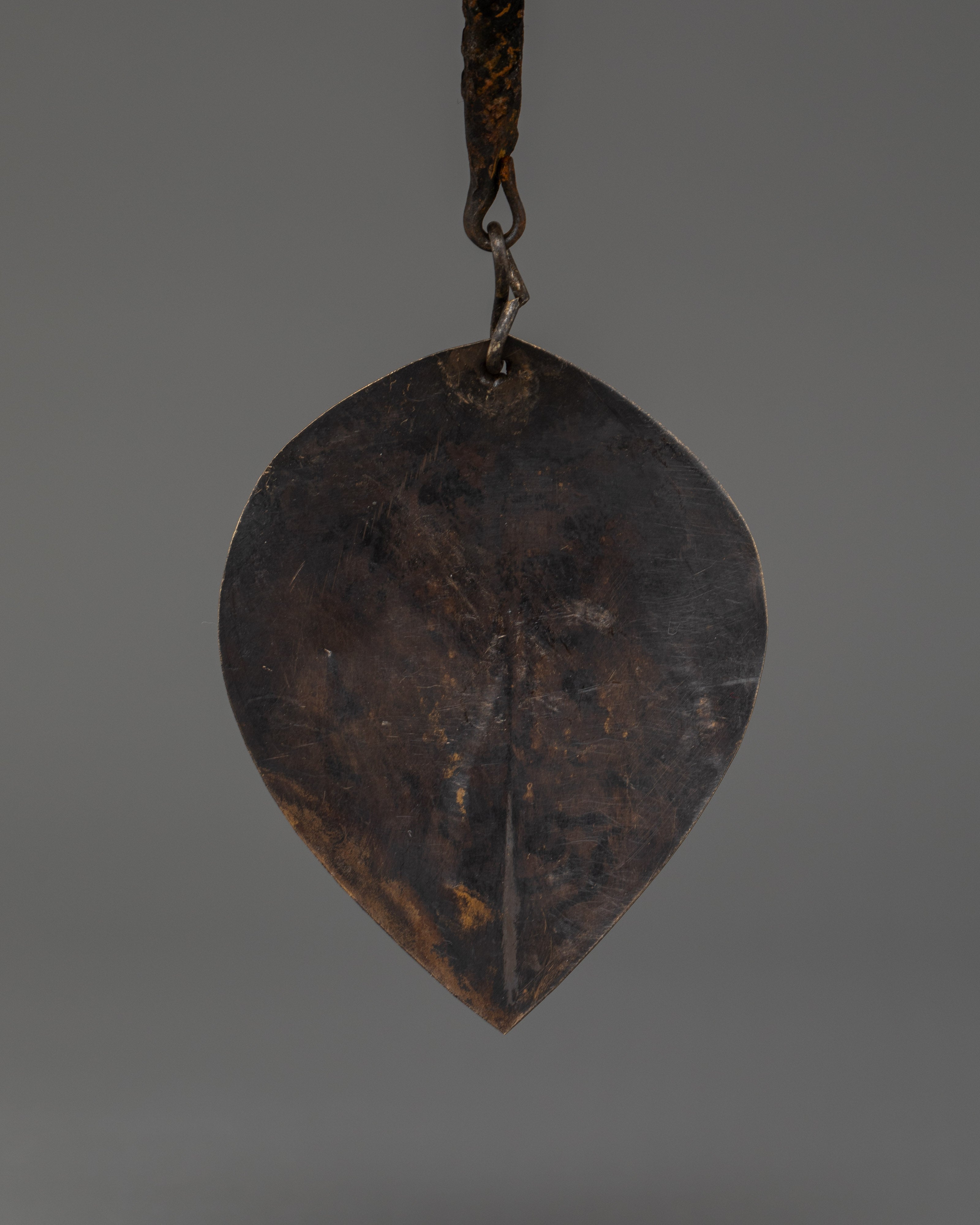 Bronze Hanging Bell for Altar | Symbol of Clarity and Wisdom