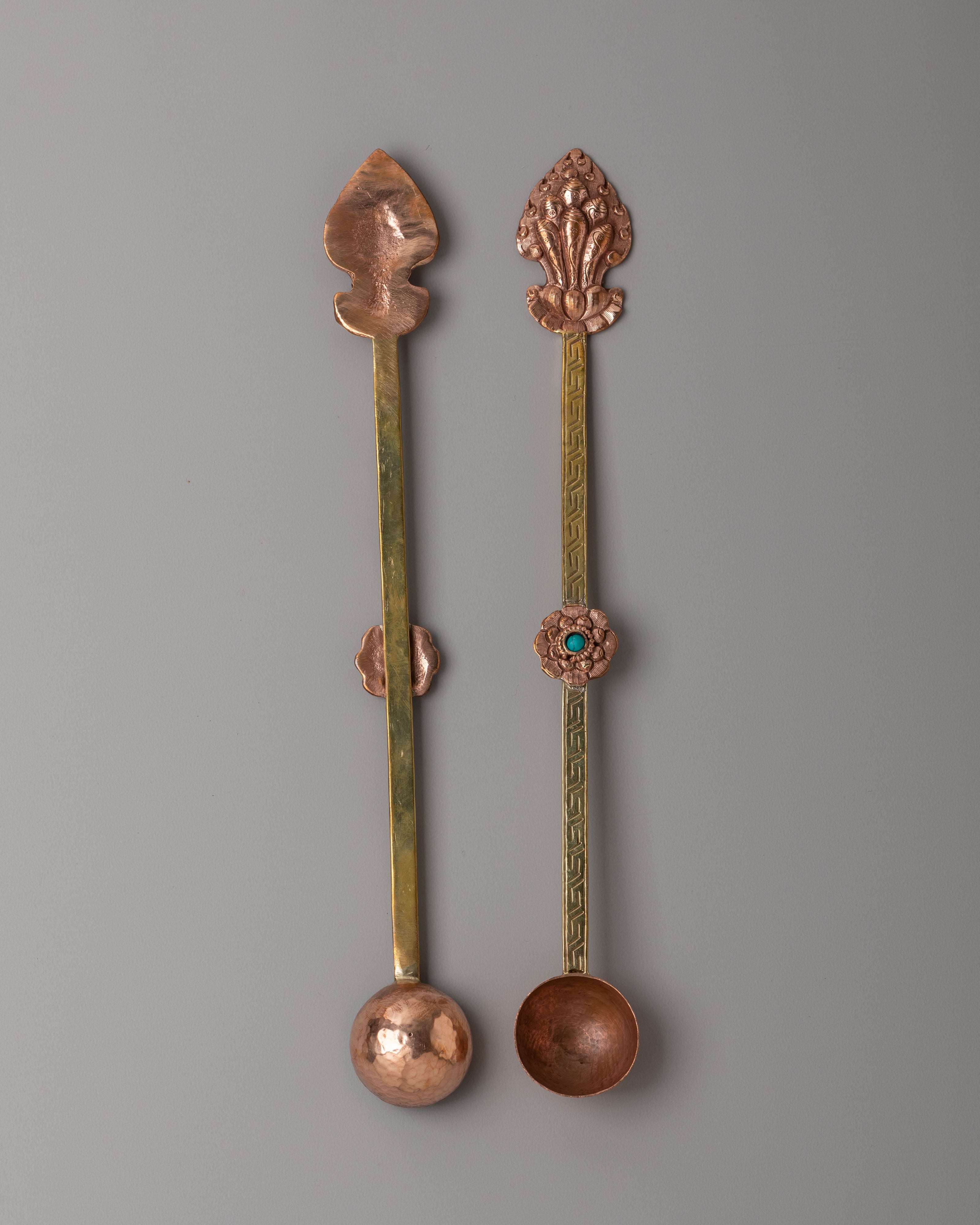 Handcrafted Spoon Set | Sacred Spoon Set for Ceremonies
