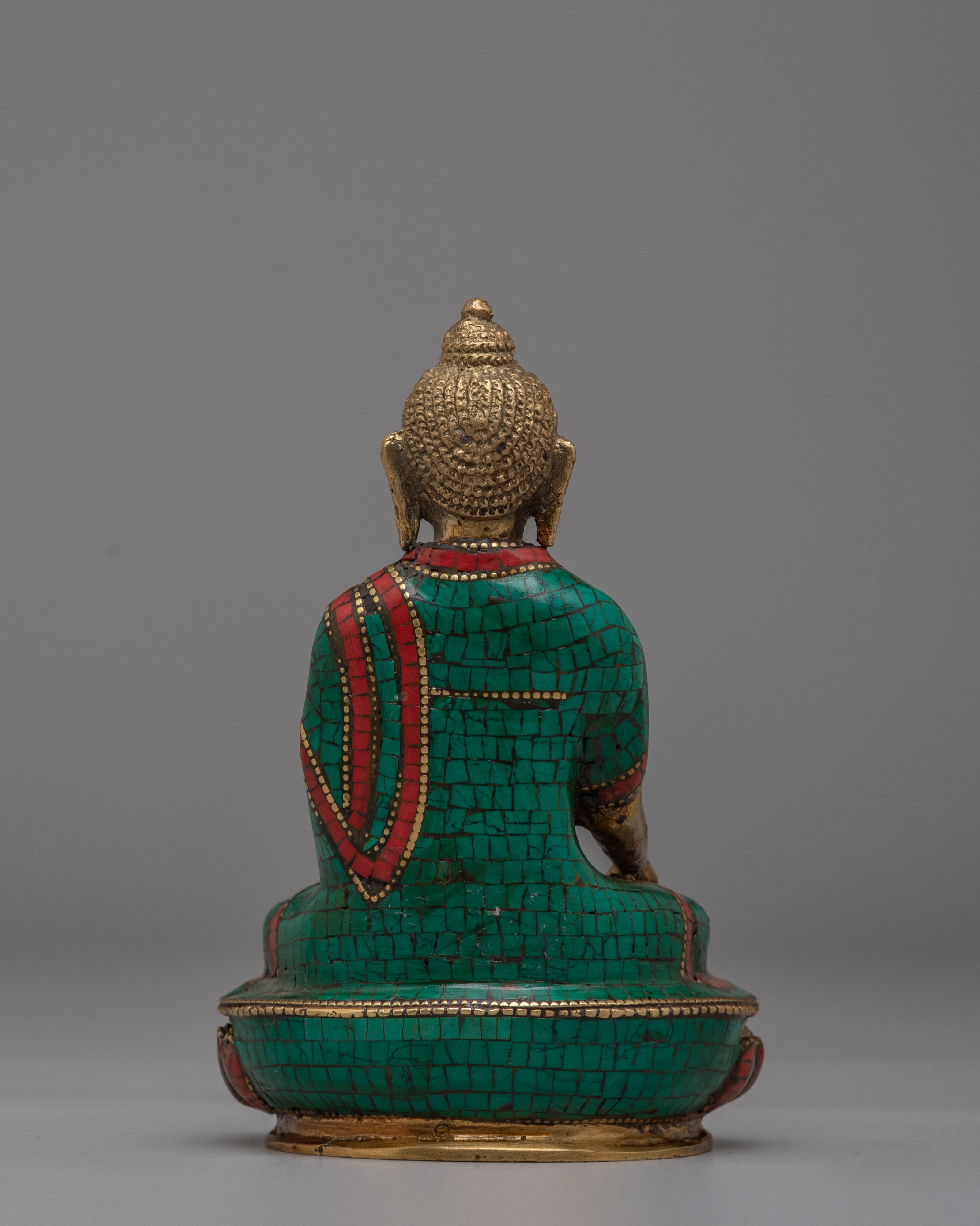 Tibetan Handmade Shakyamuni Buddha Statue | Spiritual Artwork