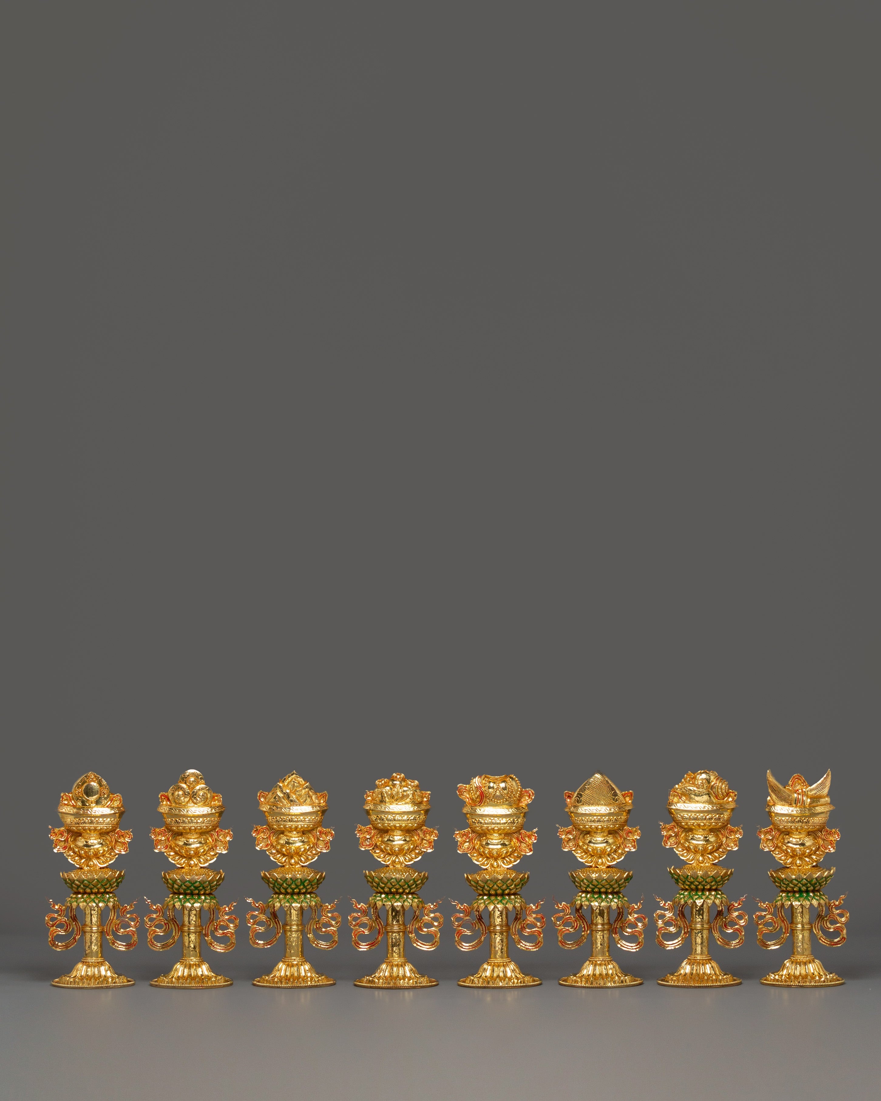 Eight Auspicious Symbols for Decor