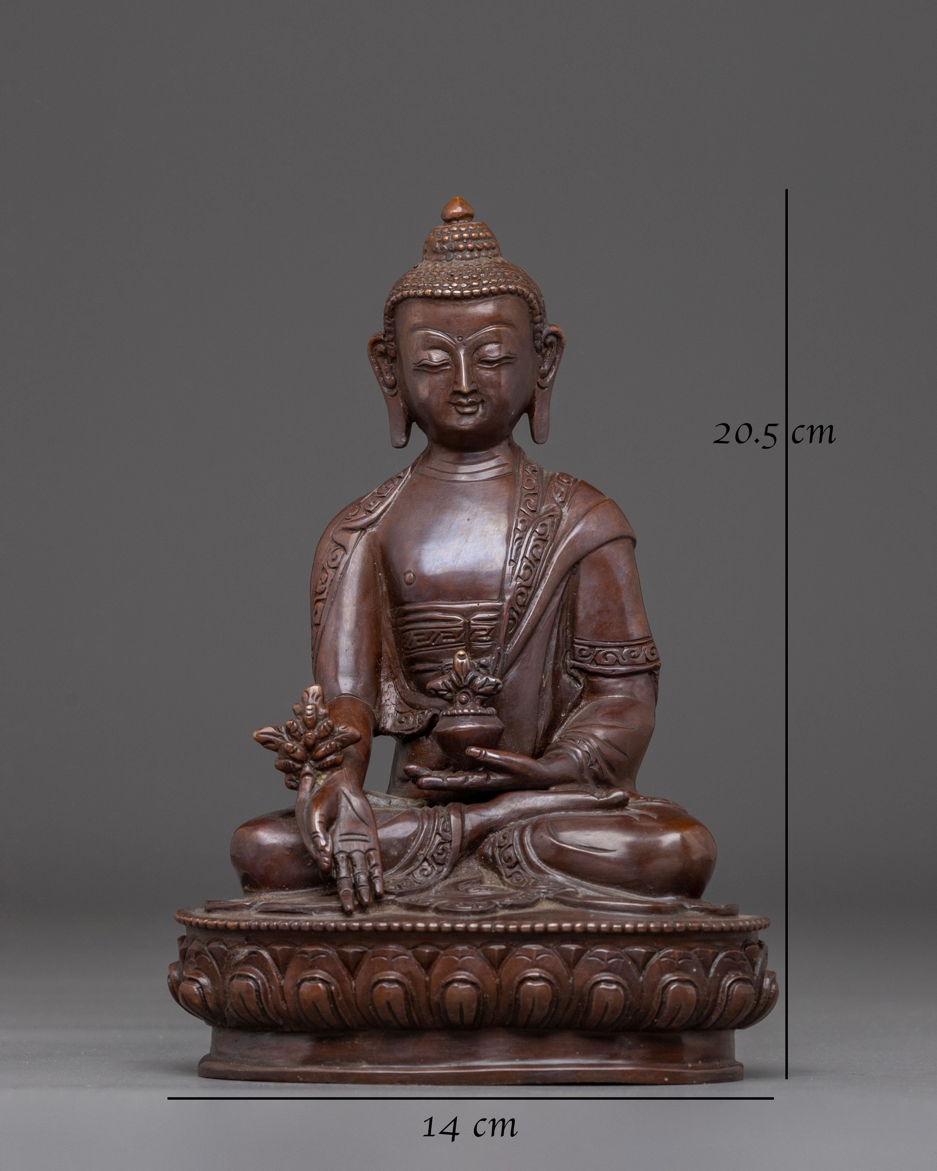 Healing Medicine Buddha Sculpture | Buddha of Healing and Compassion