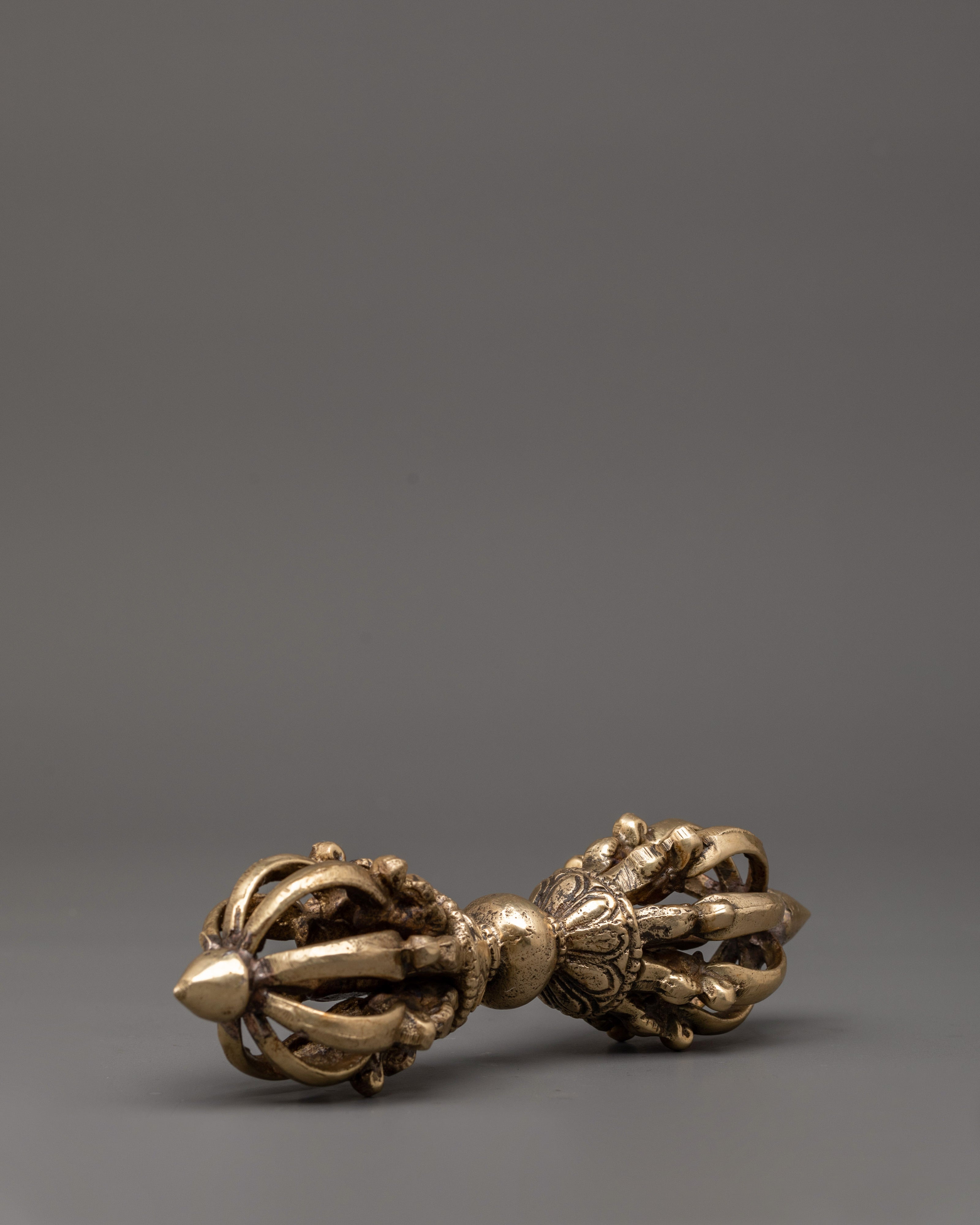 Sacred brass Vajra Dorje | Tibetan Tantric Ritual Too