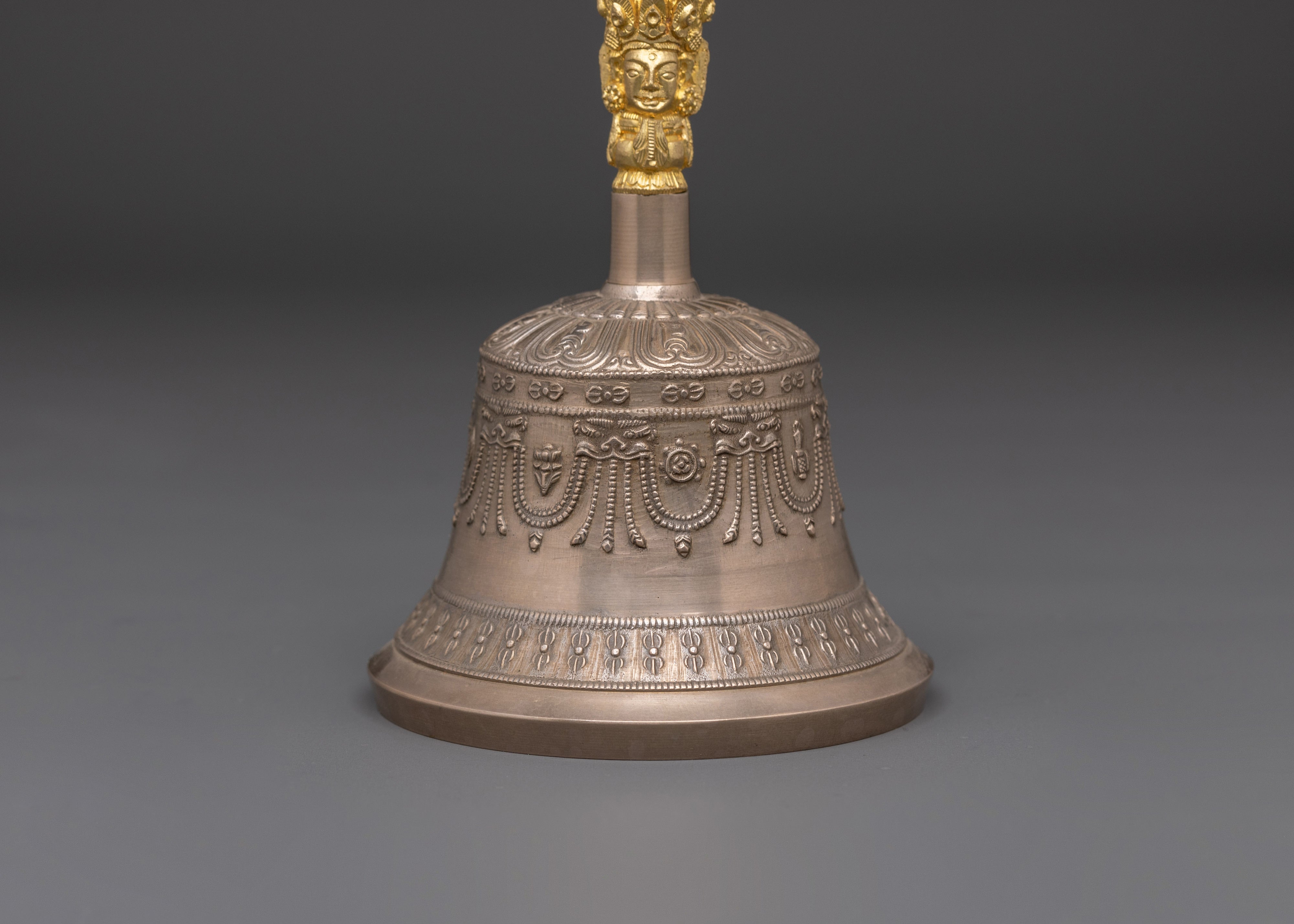 Tibetan Bell and Vajra Ritual Tools | Handcrafted Brass & Bronze Meditation Artifacts
