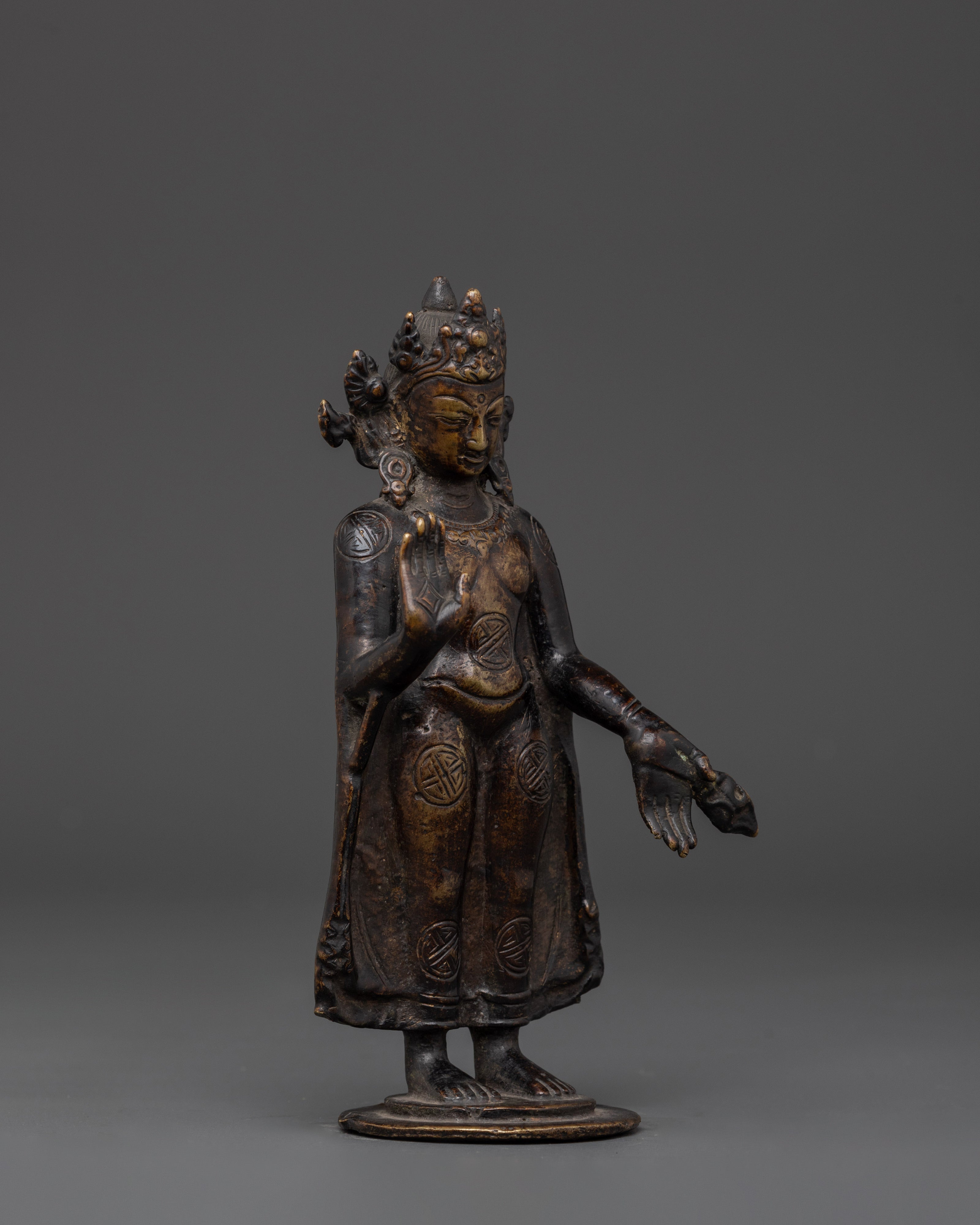 Handcrafted Dipankara Buddha Sculpture | The Buddha of Ancient Times